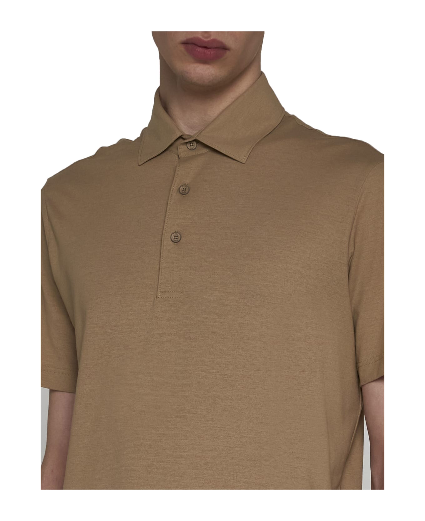 Herno Polo Shirt - Sabbia