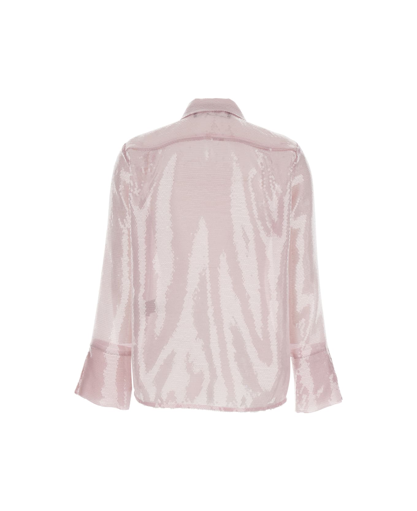 Federica Tosi Transparent Sequin Shirt