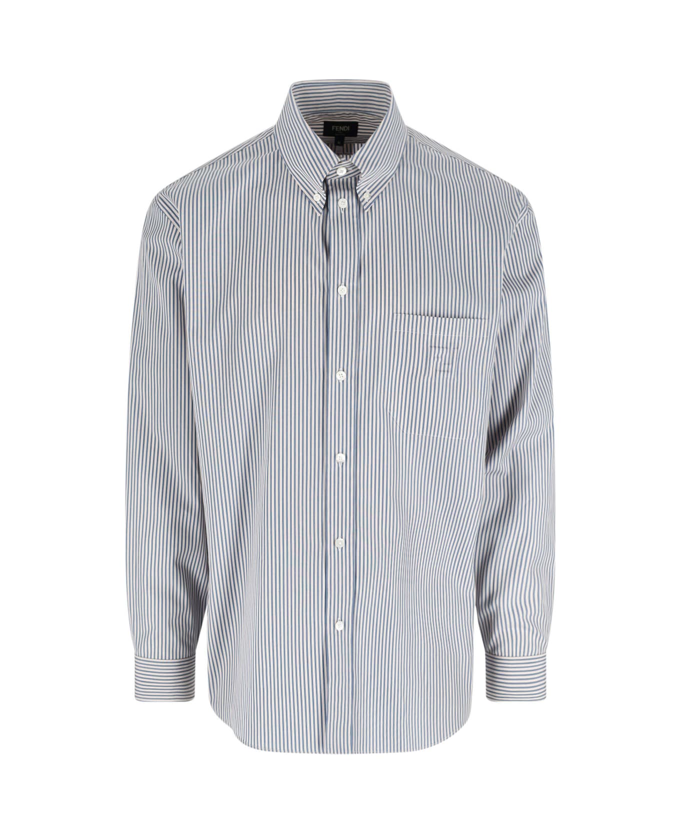 Fendi Button-down Shirt - Light Blue