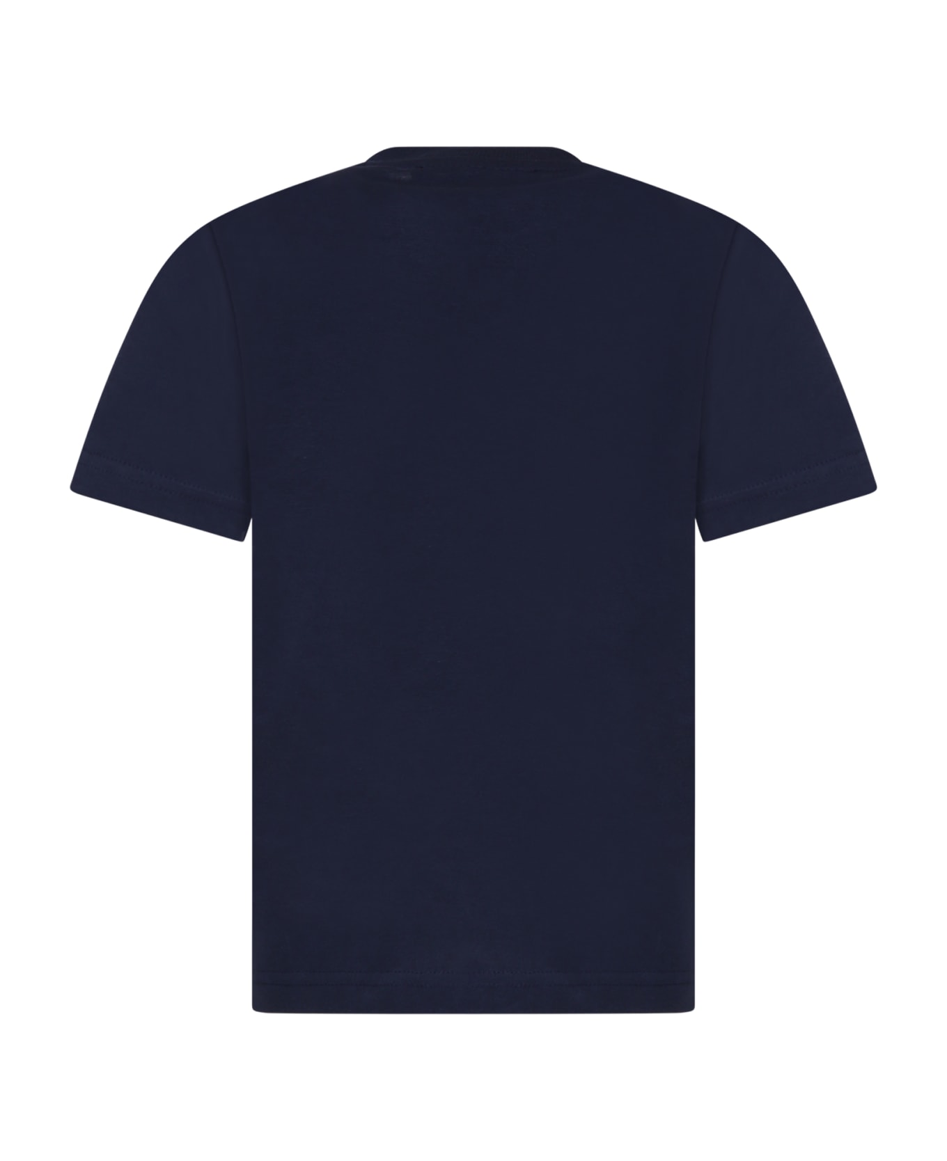 Dsquared2 Blue T-shirt For Boy With Logo - Blue