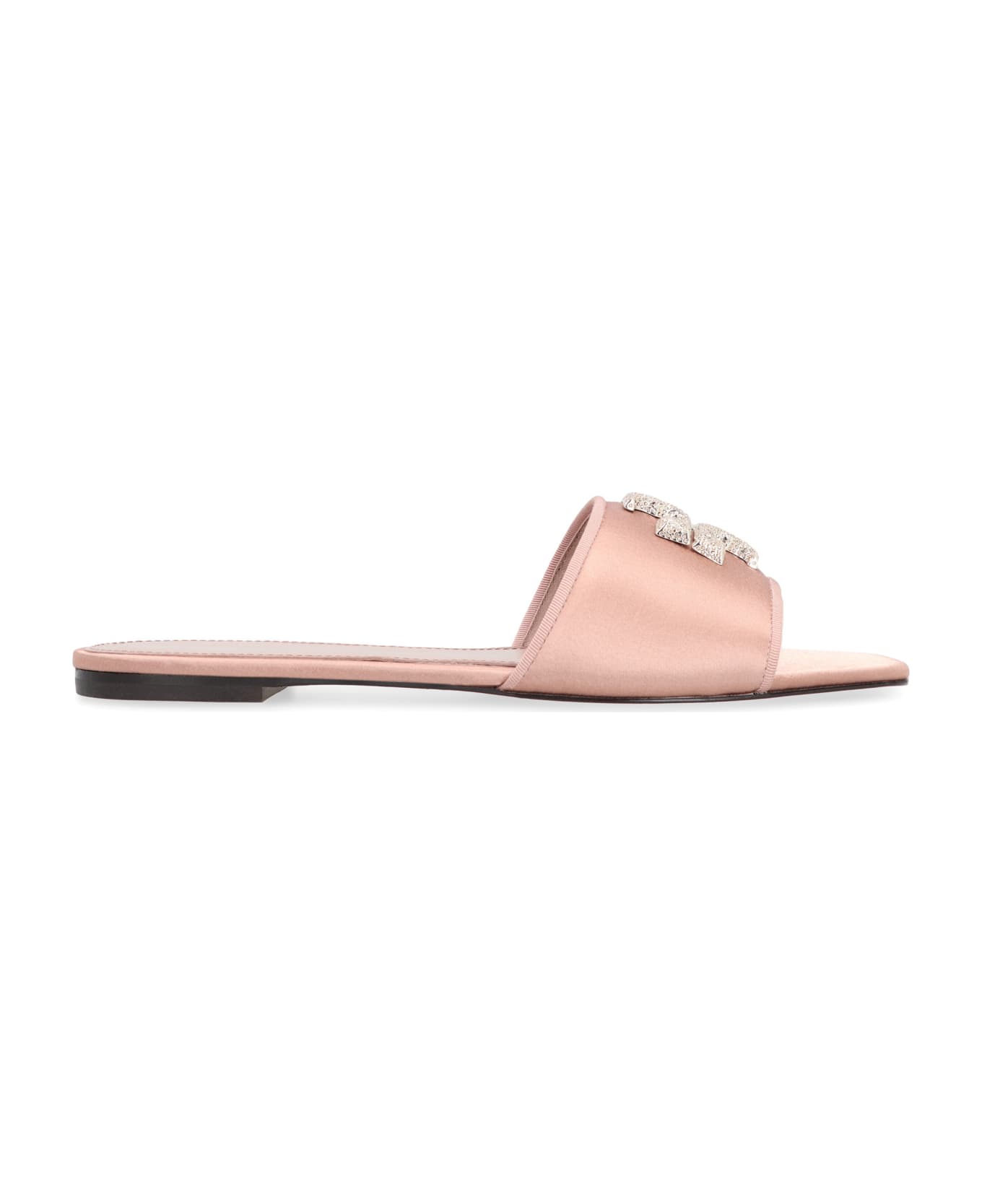 Tory Burch Eleanor Satin Sandals - Pink