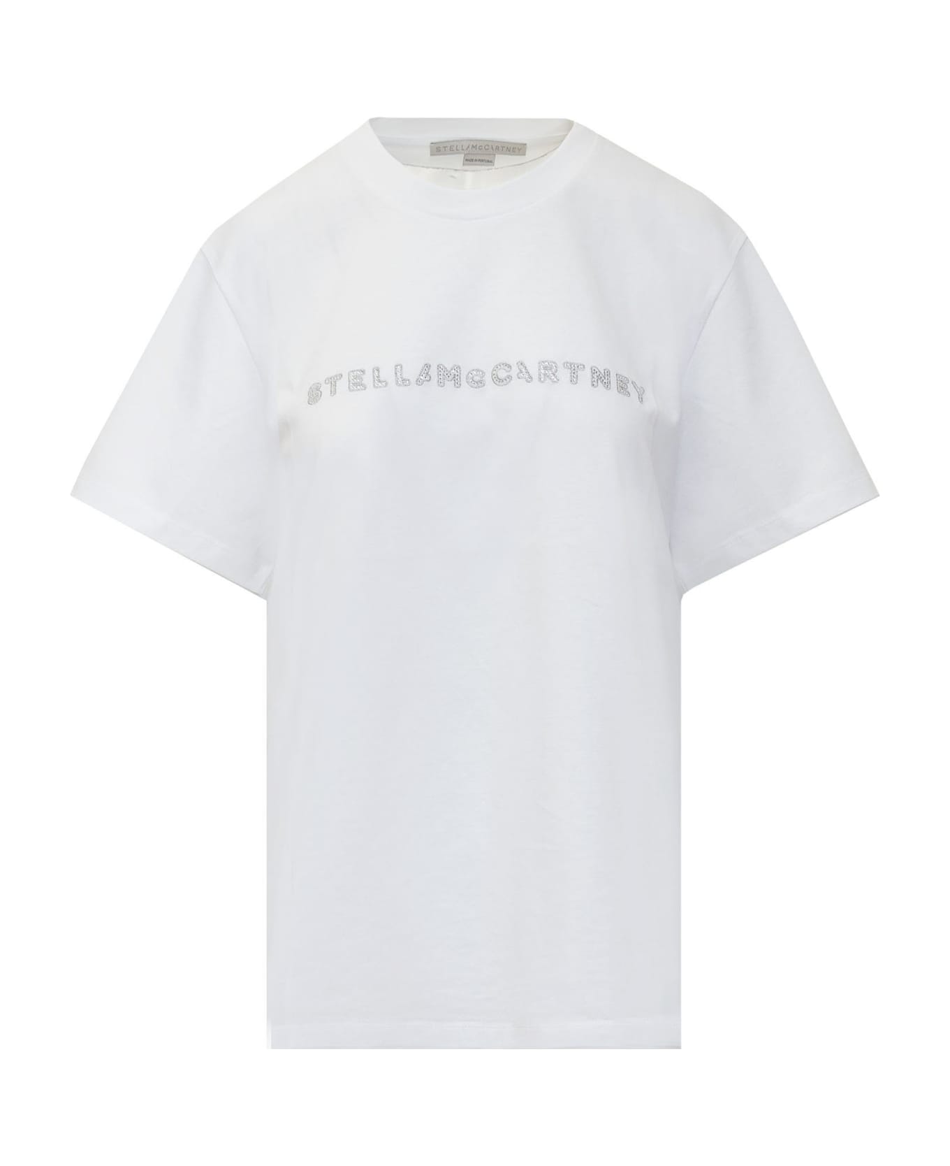 Stella McCartney T-shirt With Logo - PURE WHITE