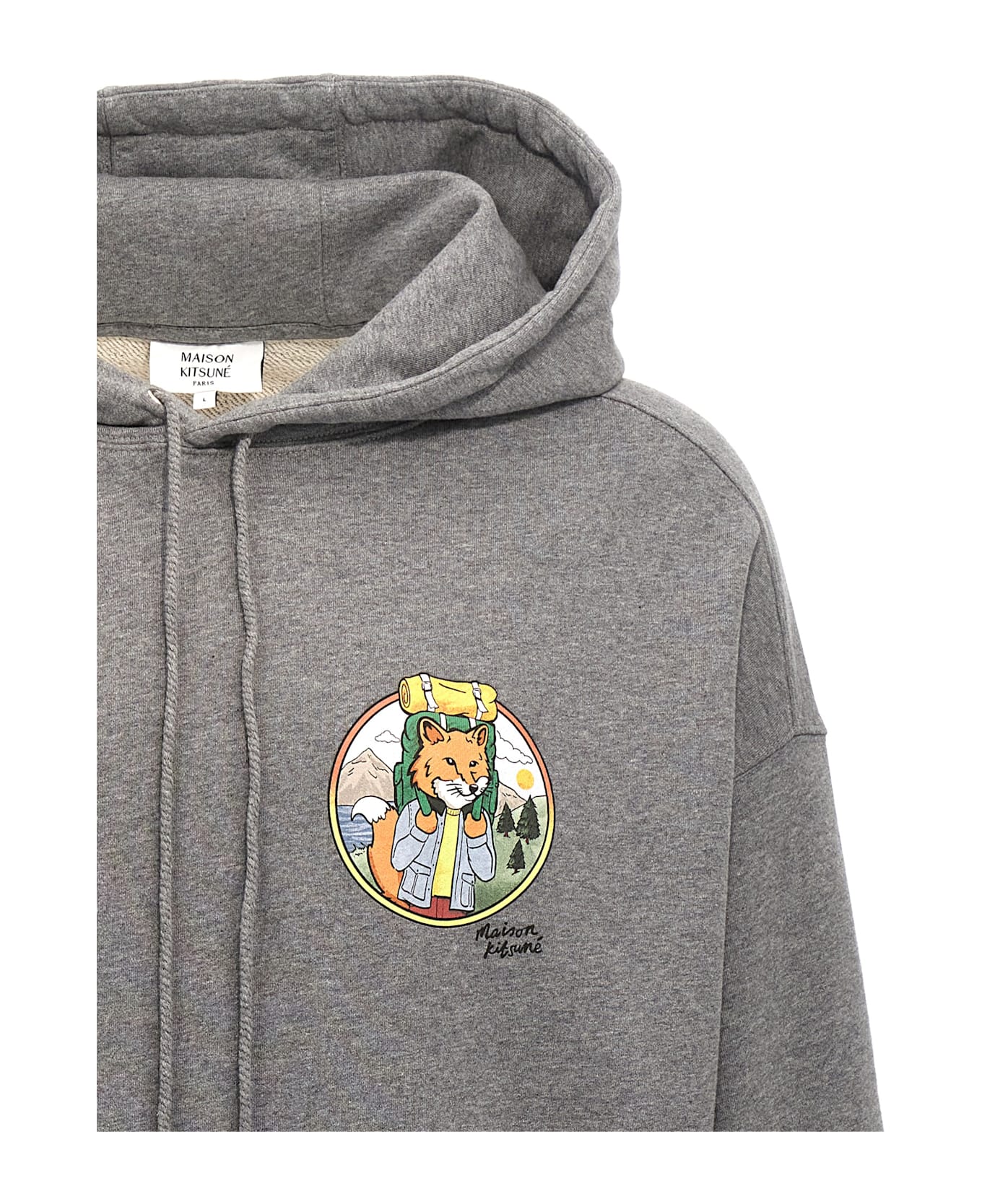 パーカー・フーディ MAISON KITSUNE 'Rambling Fox' hoodie (NM00707KM0001 H131) Maison Kitsuné 'rambling Fox' Hoodie | italist