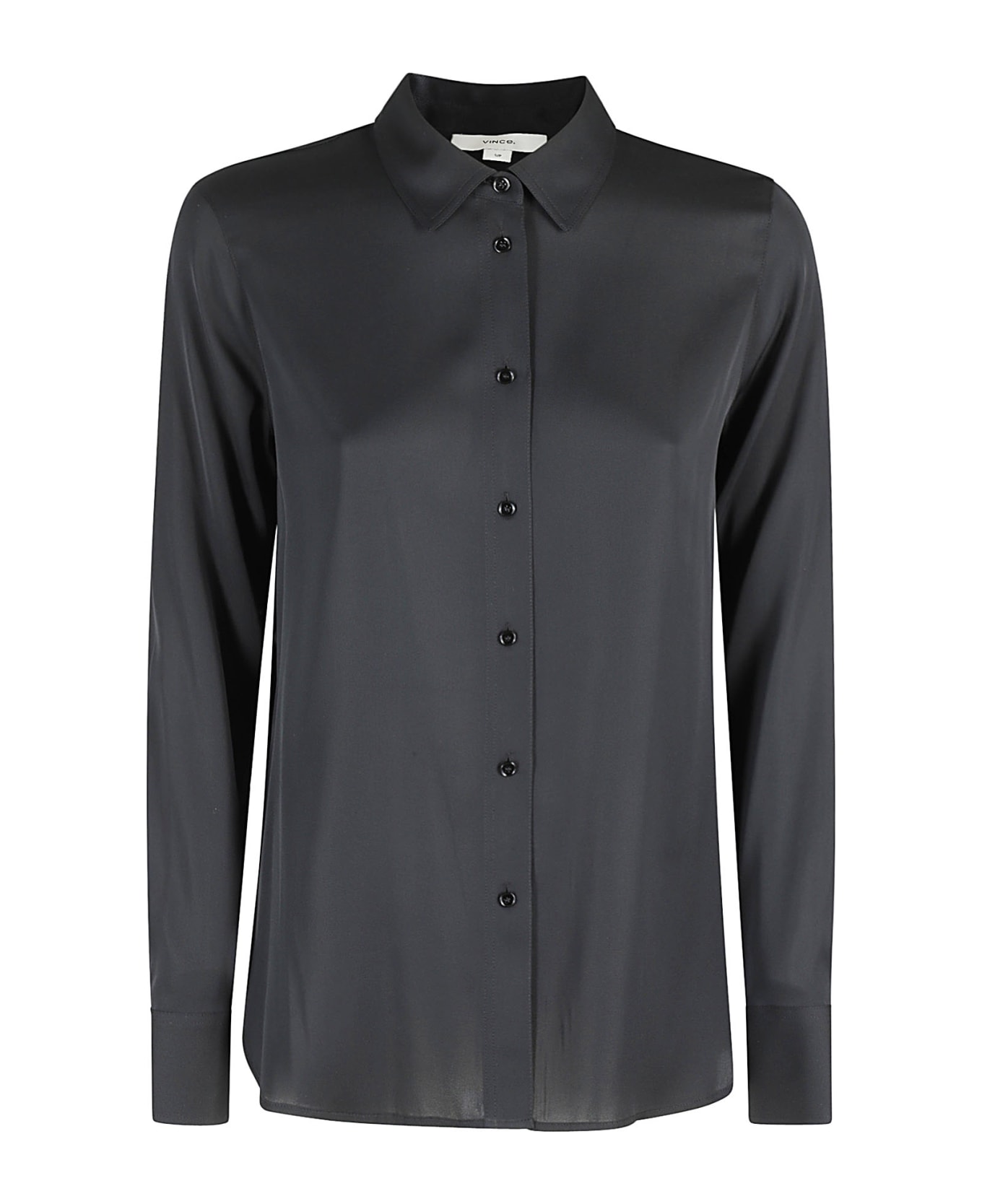 Vince Slim Fitted Blouse - Blk Black