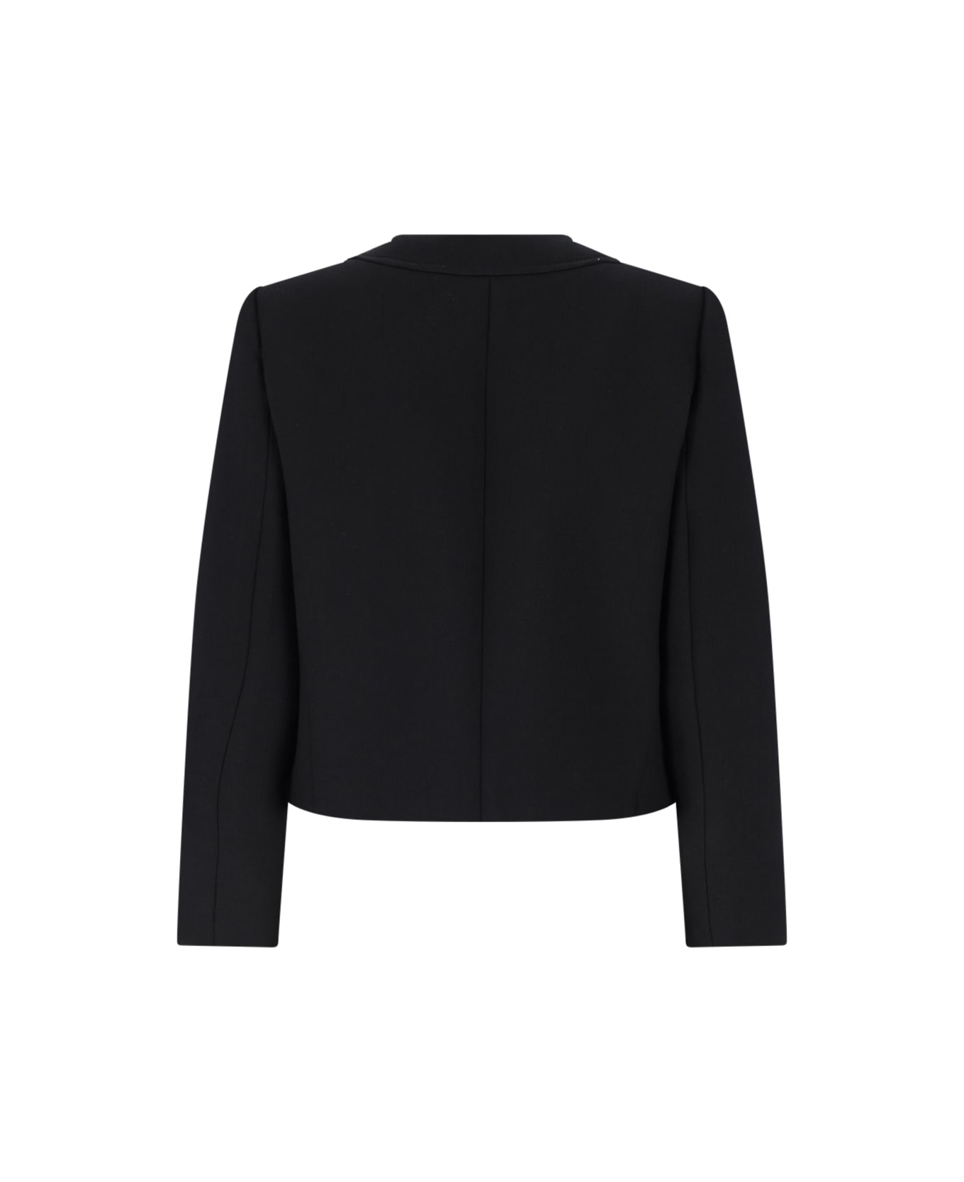 Celine Wool Jacket With Maxi Buttons - Black