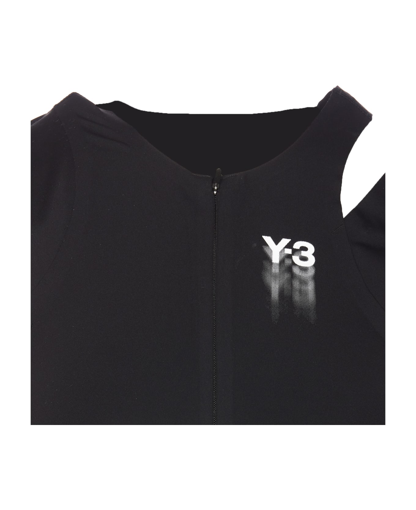 Y-3 Logo Top - Black