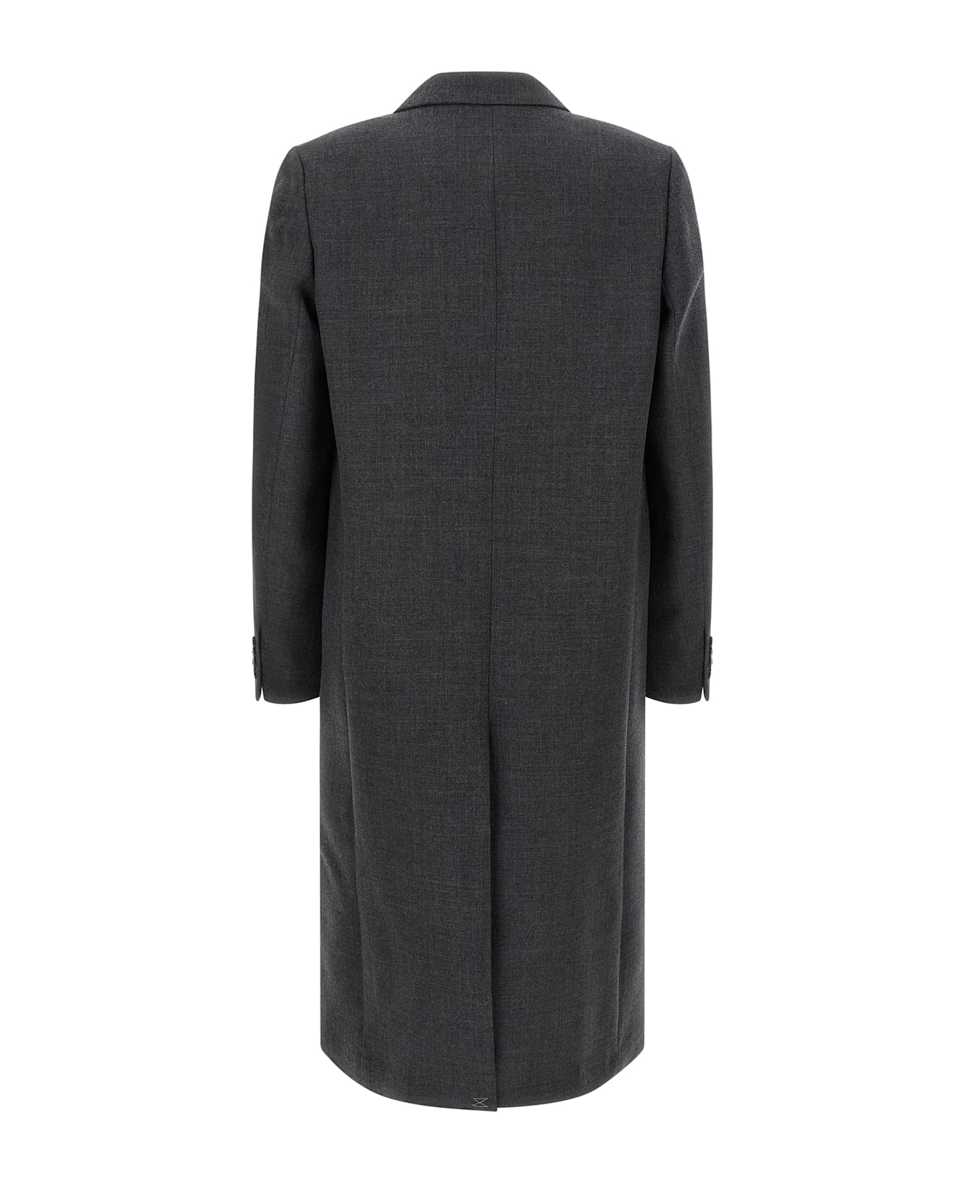 Dries Van Noten Double-breasted Coat - Gray