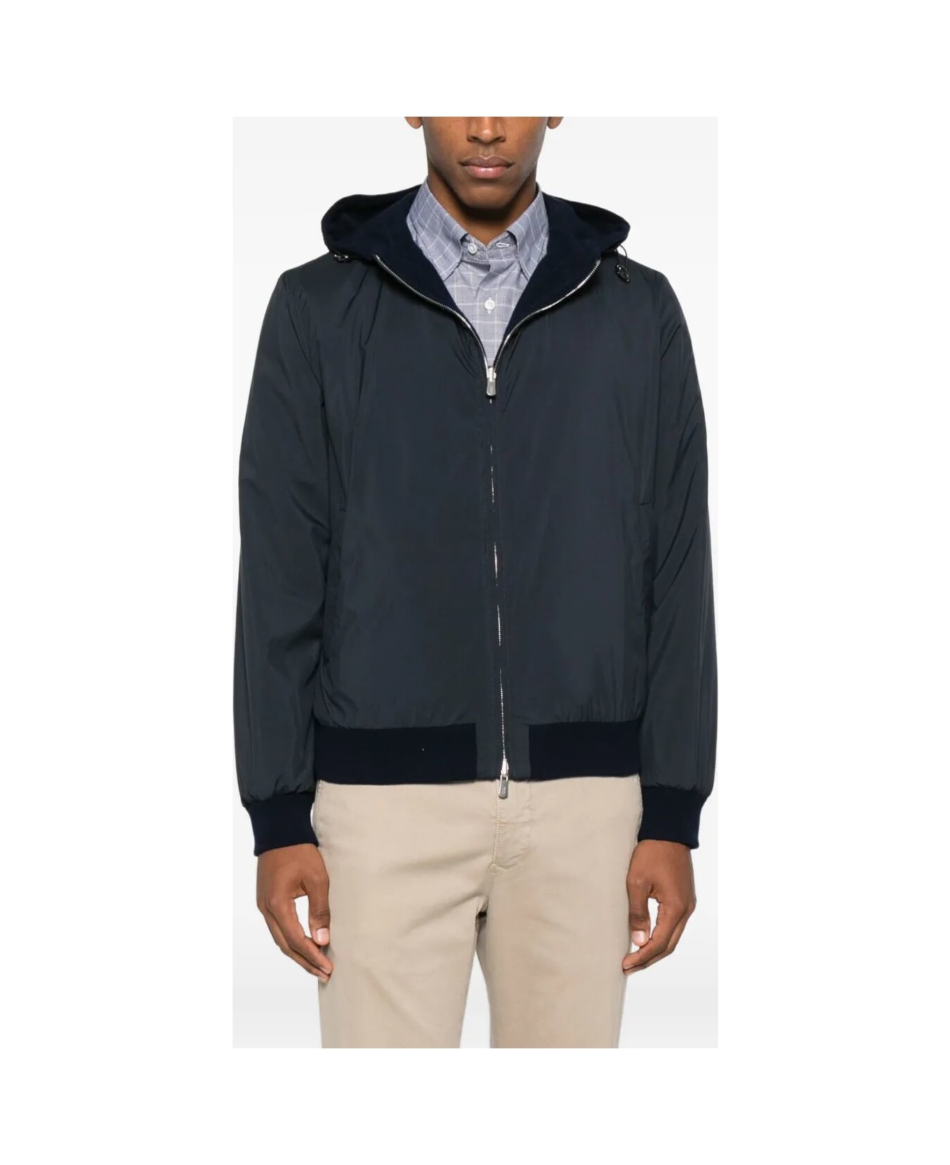 Fedeli Start Ml. Ch. Flanel - Midnightblue