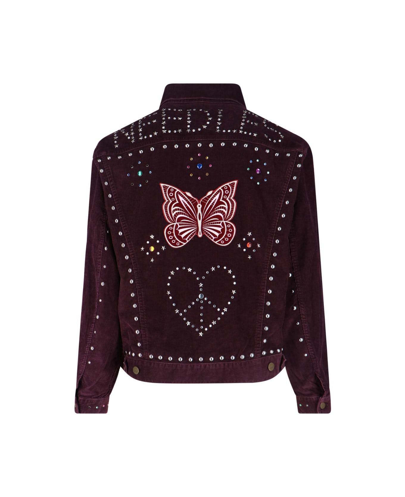 Needles Studs Corduroy Jacket - Purple