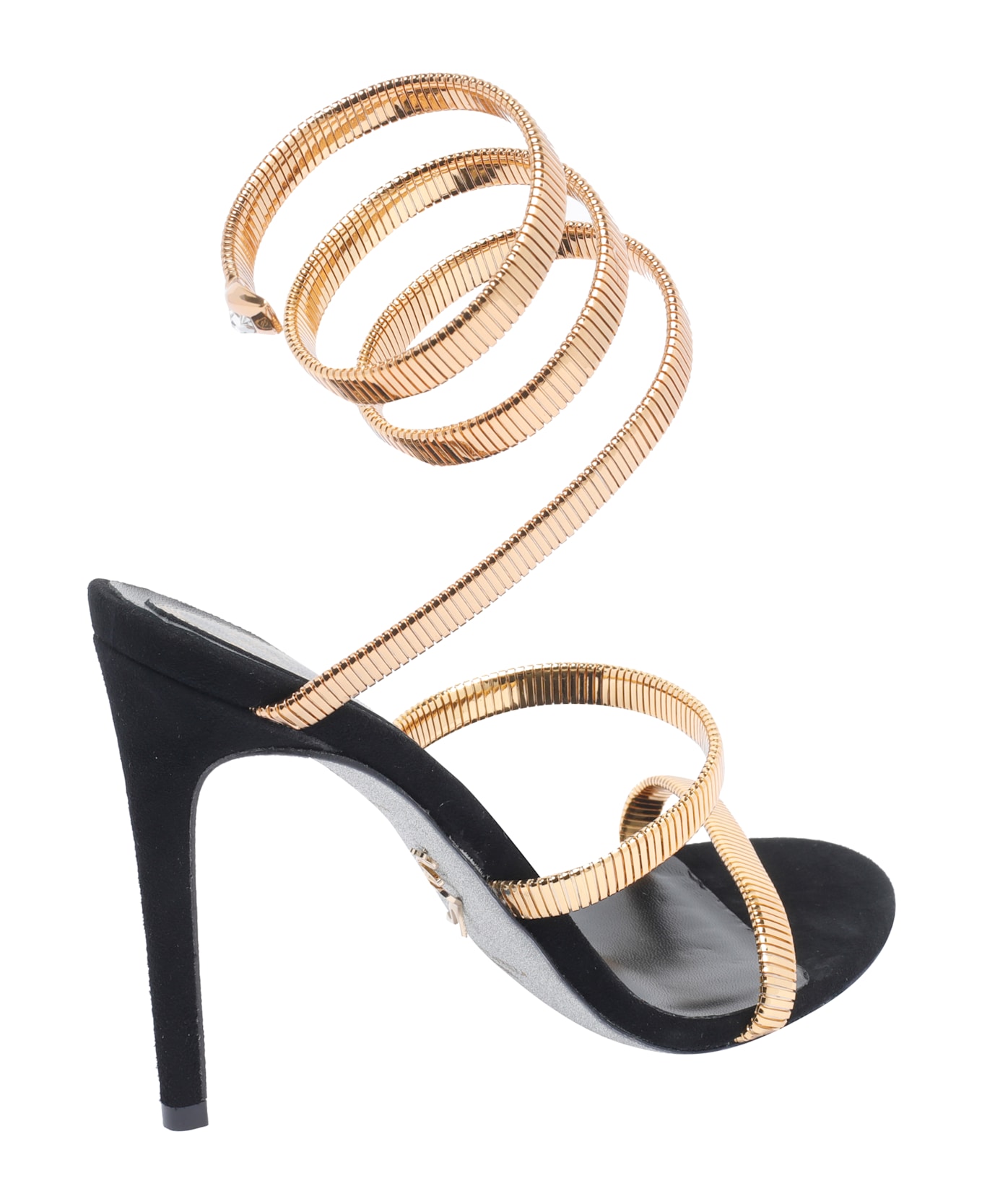 René Caovilla Juniper Pump Sandals - Black