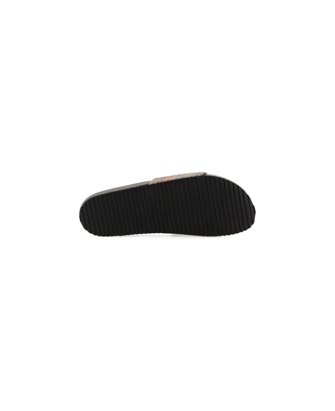 Paul Smith Slide Sandal With Logo - MULTICOLOUR
