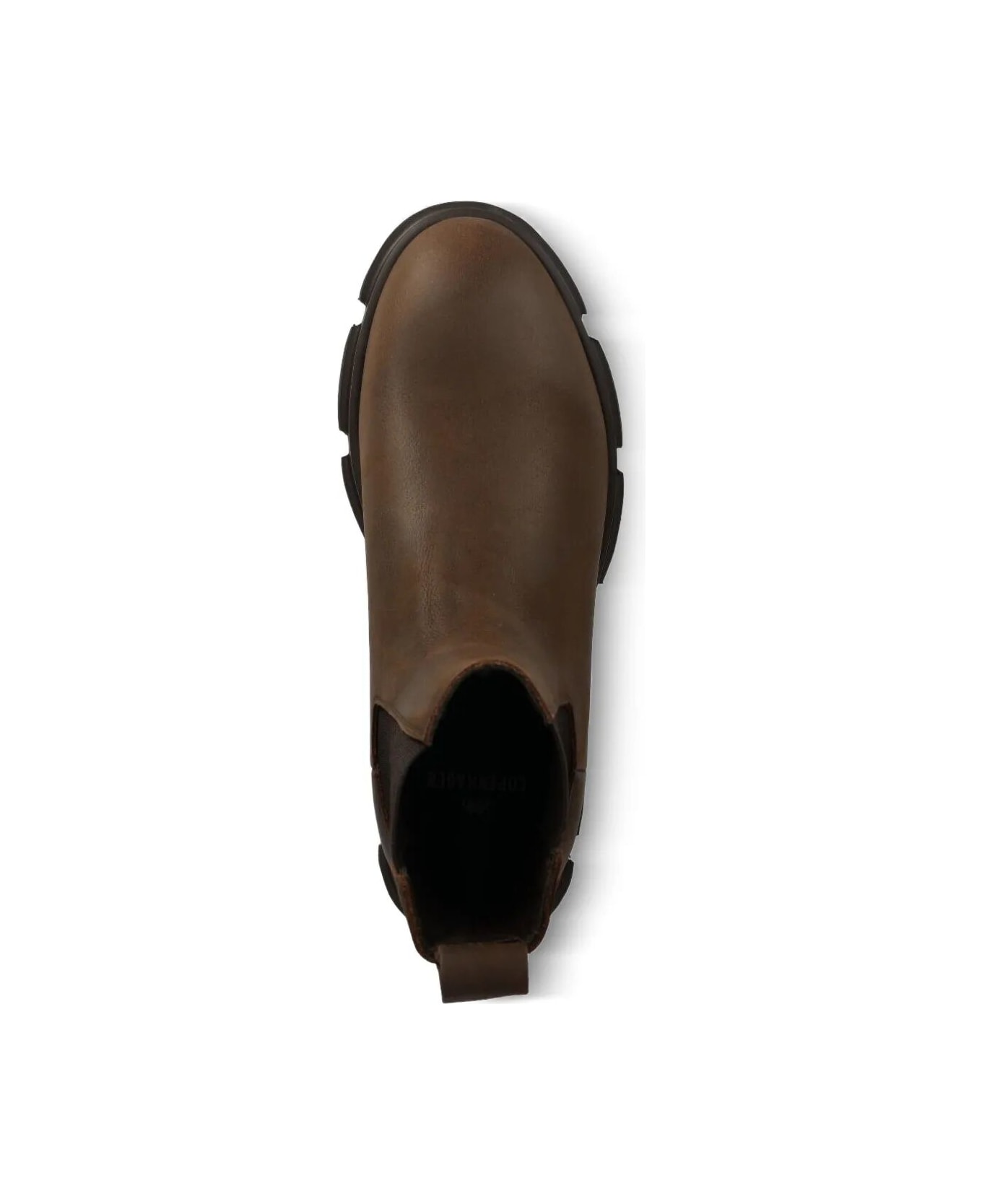 Copenhagen Nabuc Chelsea Boot - Cho Chocolate