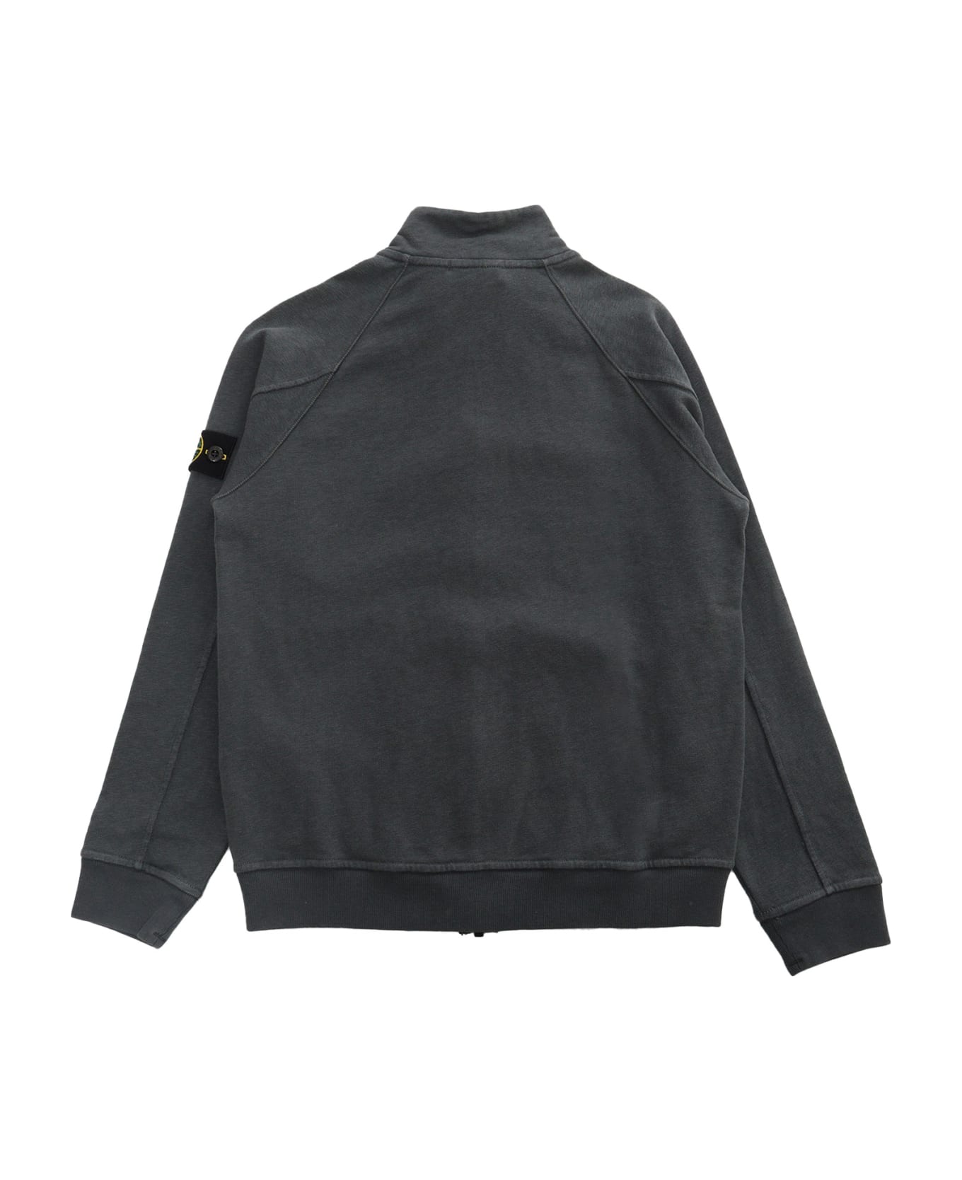Stone Island Junior Dark Gray Sweatshirt - GREY ニットウェア＆スウェットシャツ