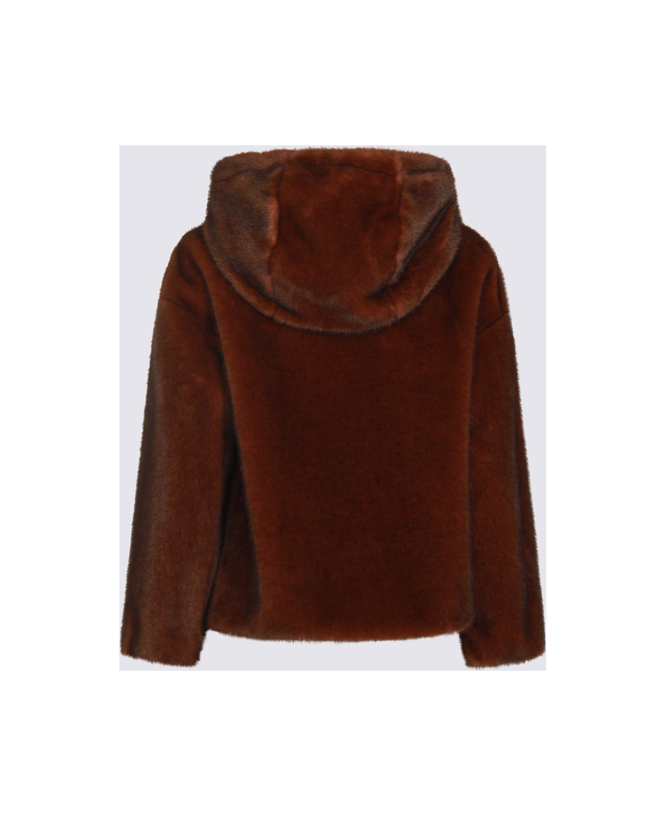 Herno Dark Brown Cotton Casual Jacket
