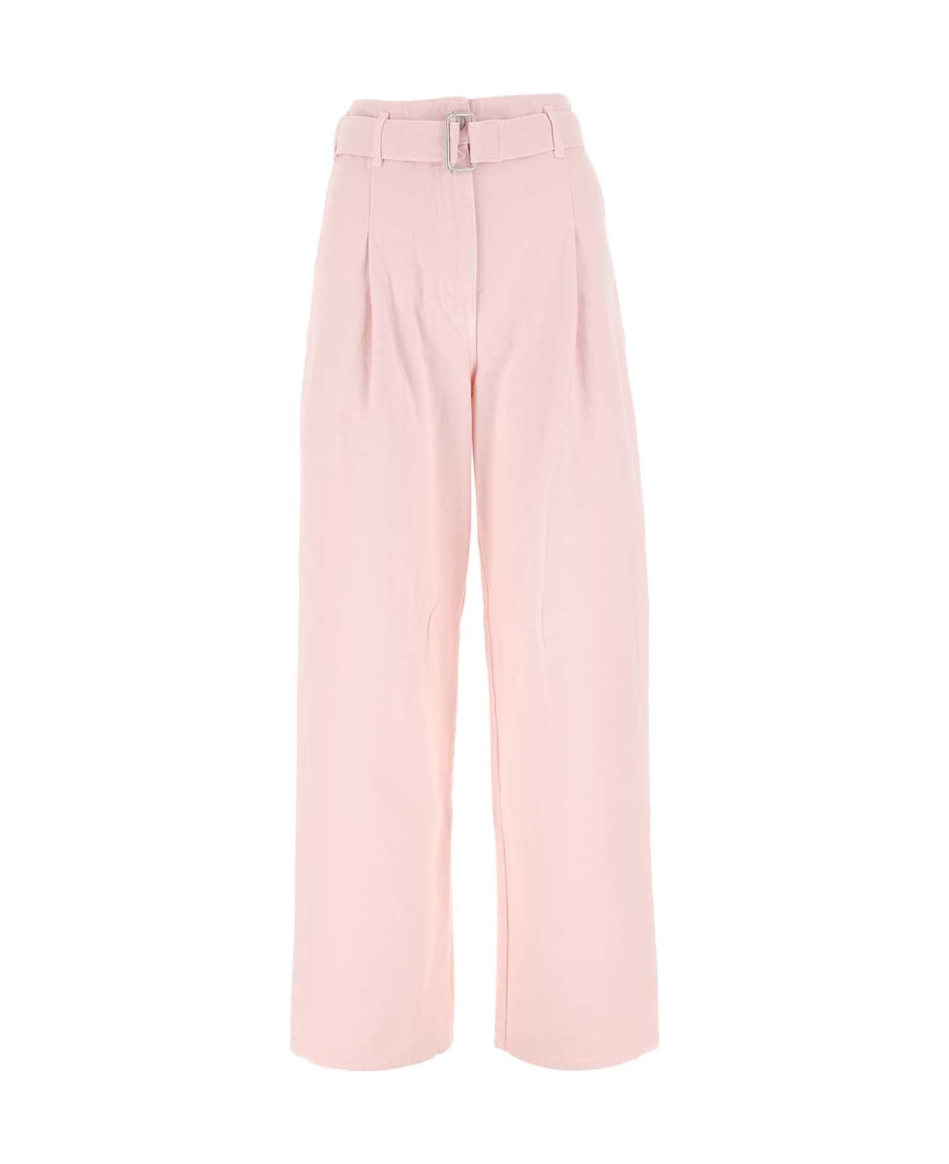 Philosophy di Lorenzo Serafini Light Pink Cotton Pant - Pink ボトムス