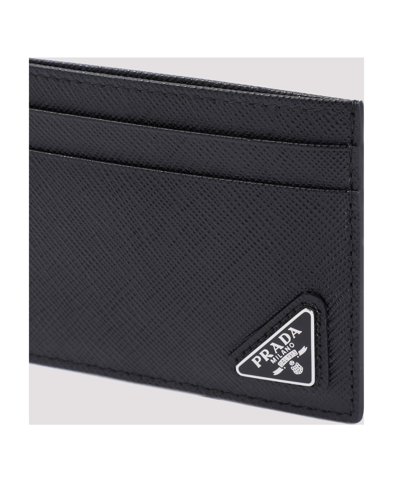 Prada Calf Leather Wallet - Nero
