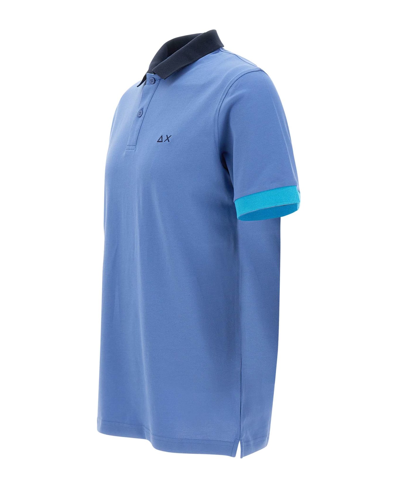 Sun 68 '3 Colours' Cotton Polo Shirt ポロシャツ