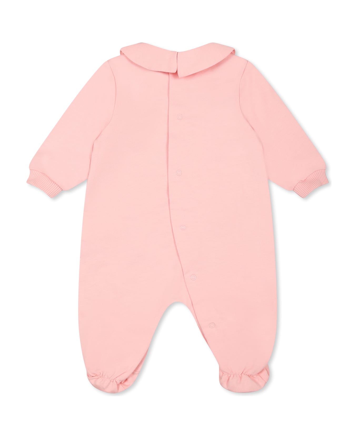 Moschino Pink Set For Baby Girl With Teddy Bear - Pink
