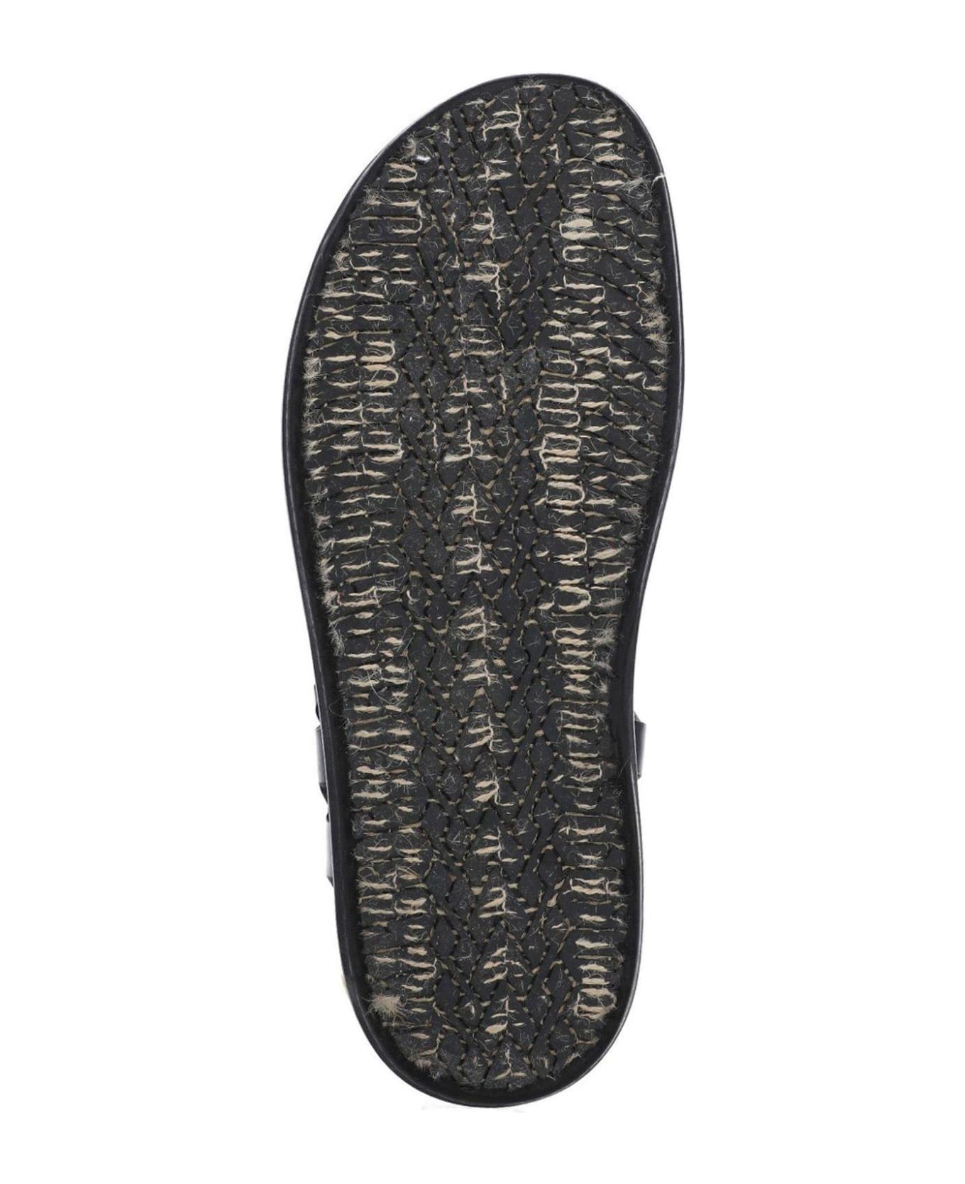 Marni Fisherman Ankle-buckle Sandals - BLACK サンダル