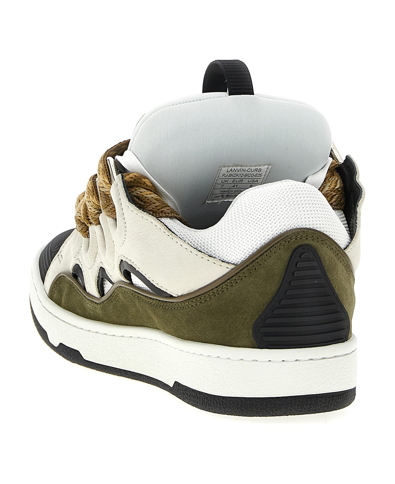 Lanvin 
curb
 Sneakers - White Khaki