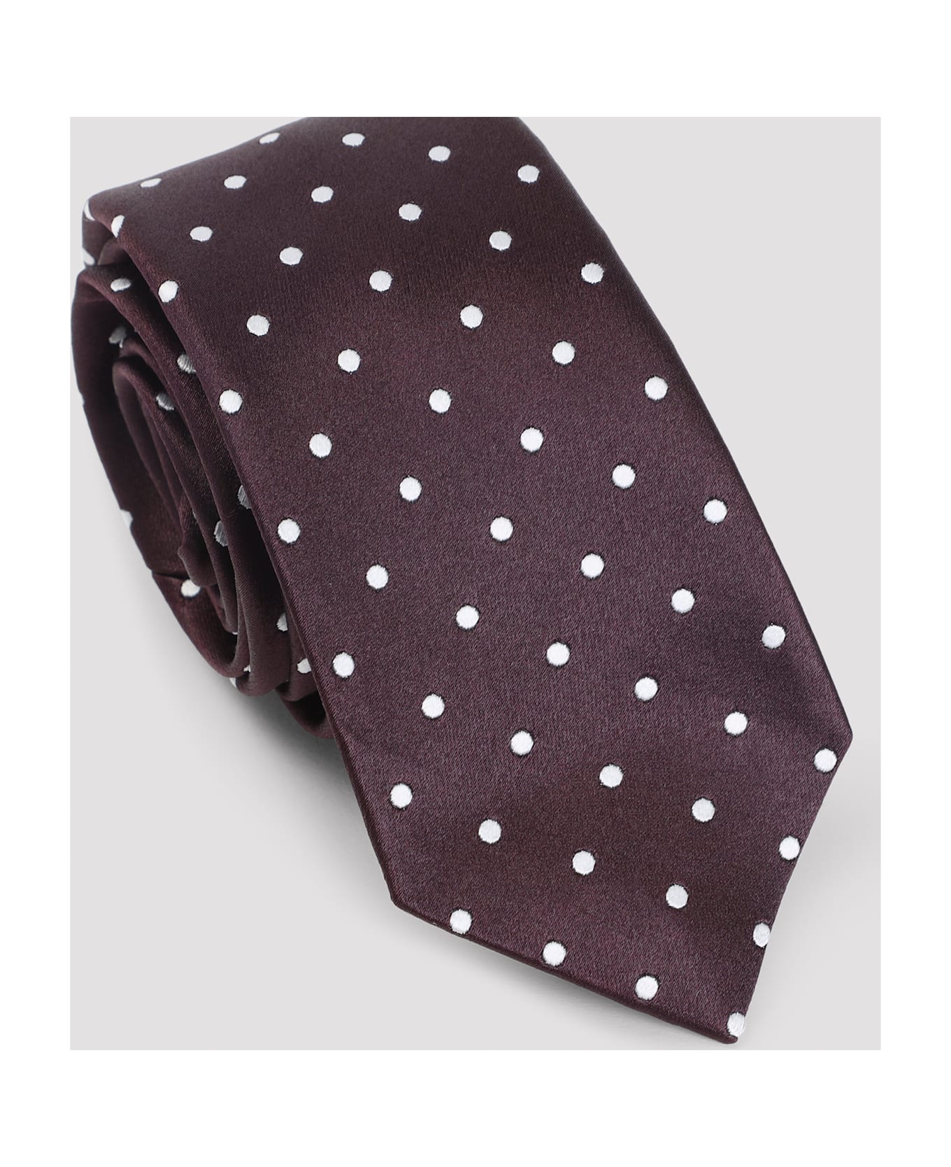 Tom Ford Tie - Dark Burgundy