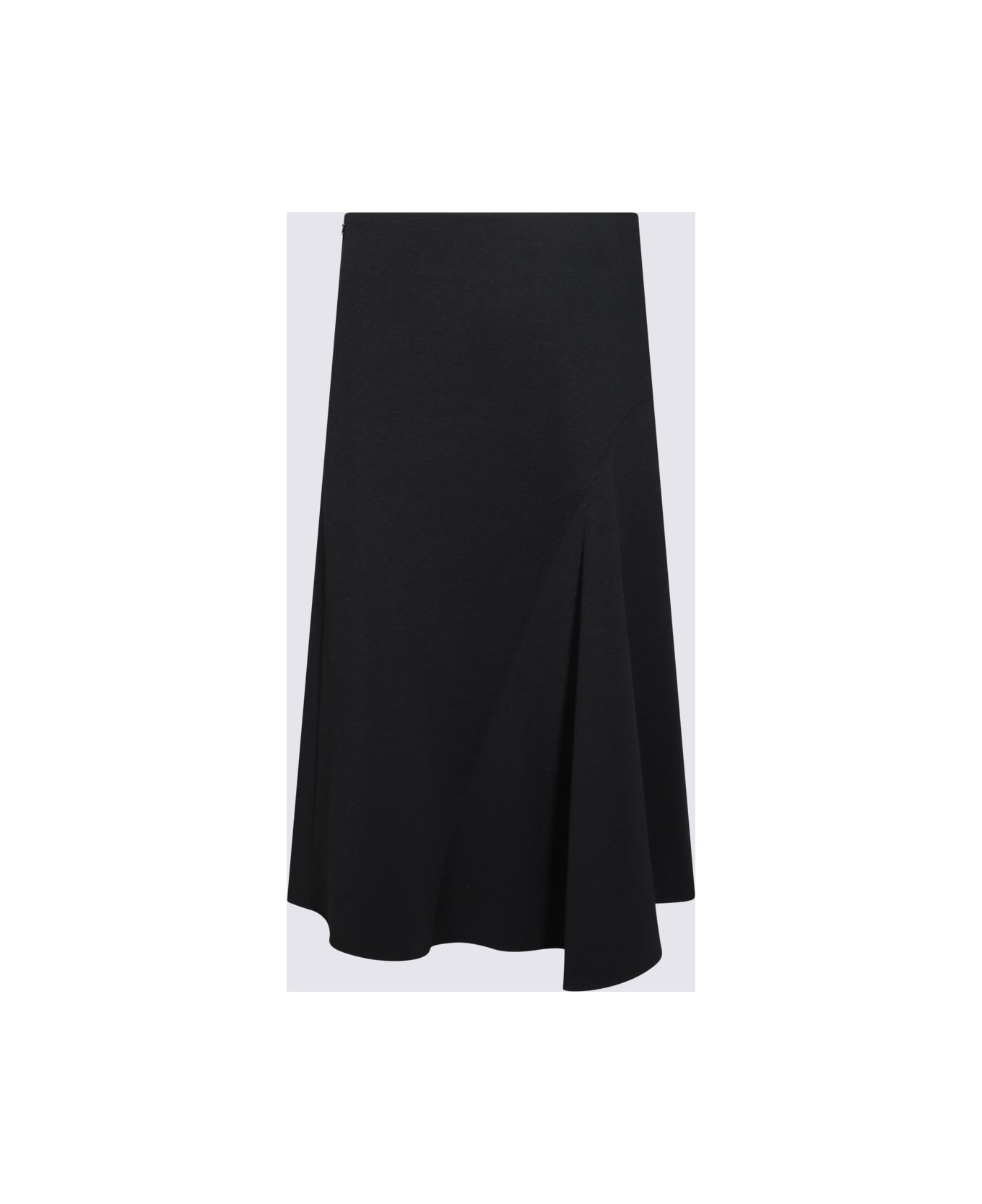 Brunello Cucinelli Dark Grey Cotton Skirt - Anthracite