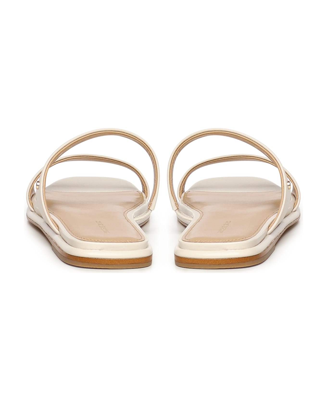 MICHAEL Michael Kors Sandals With Double Strap - Lt cream