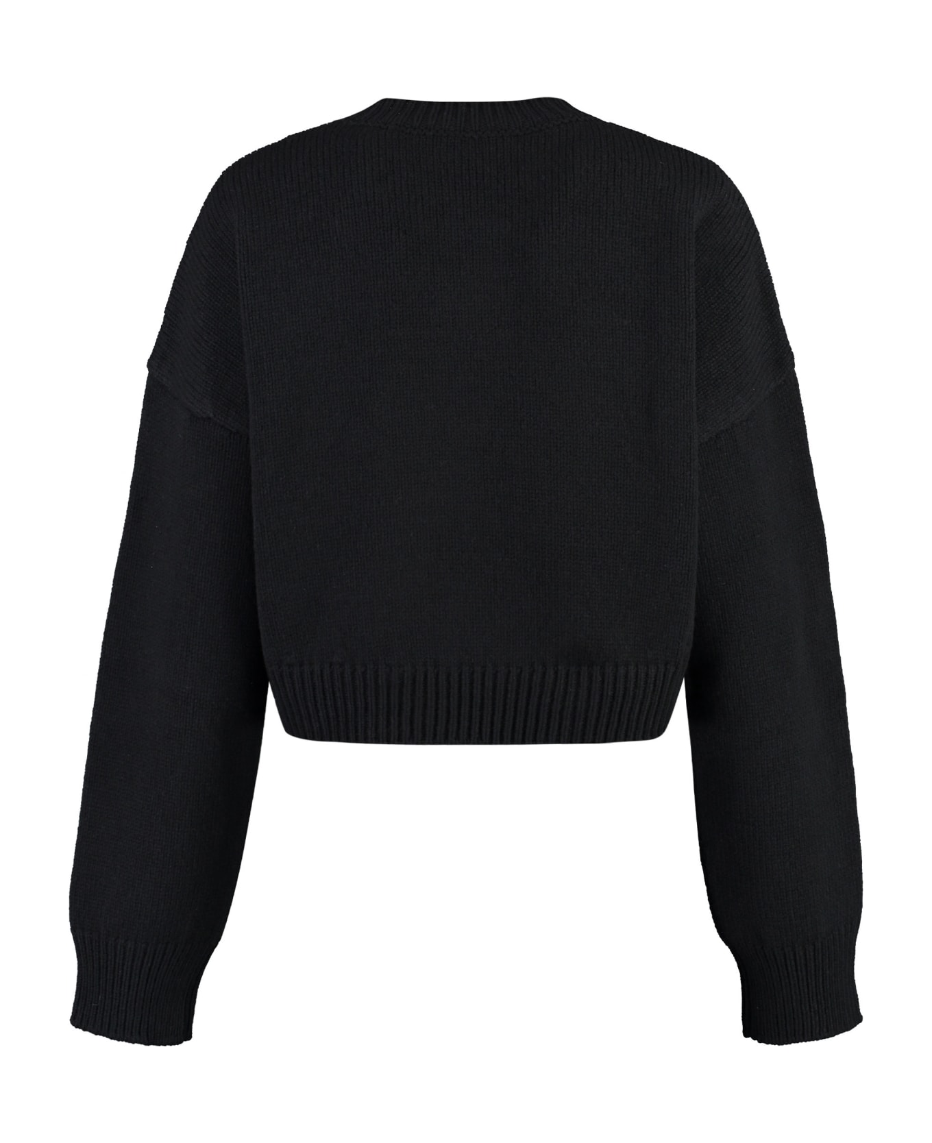 Dolce & Gabbana Virgin Wool And Cashmere Pullover - black