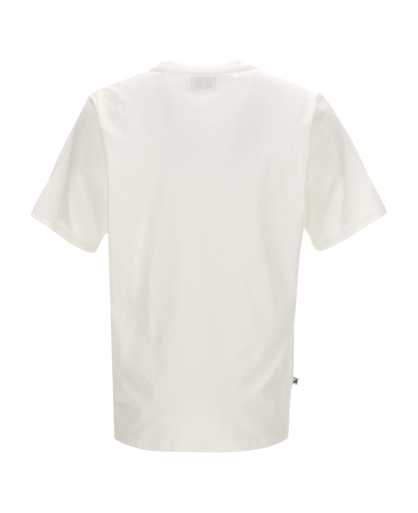 Autry Cotton T-shirt With Logo - White シャツ