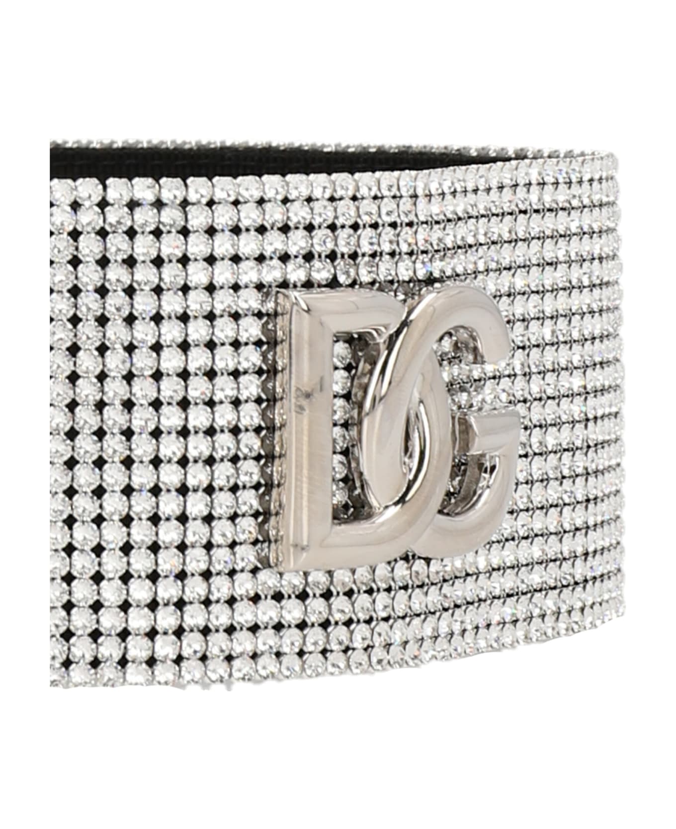 Dolce & Gabbana 'zebra  Choker - Silver