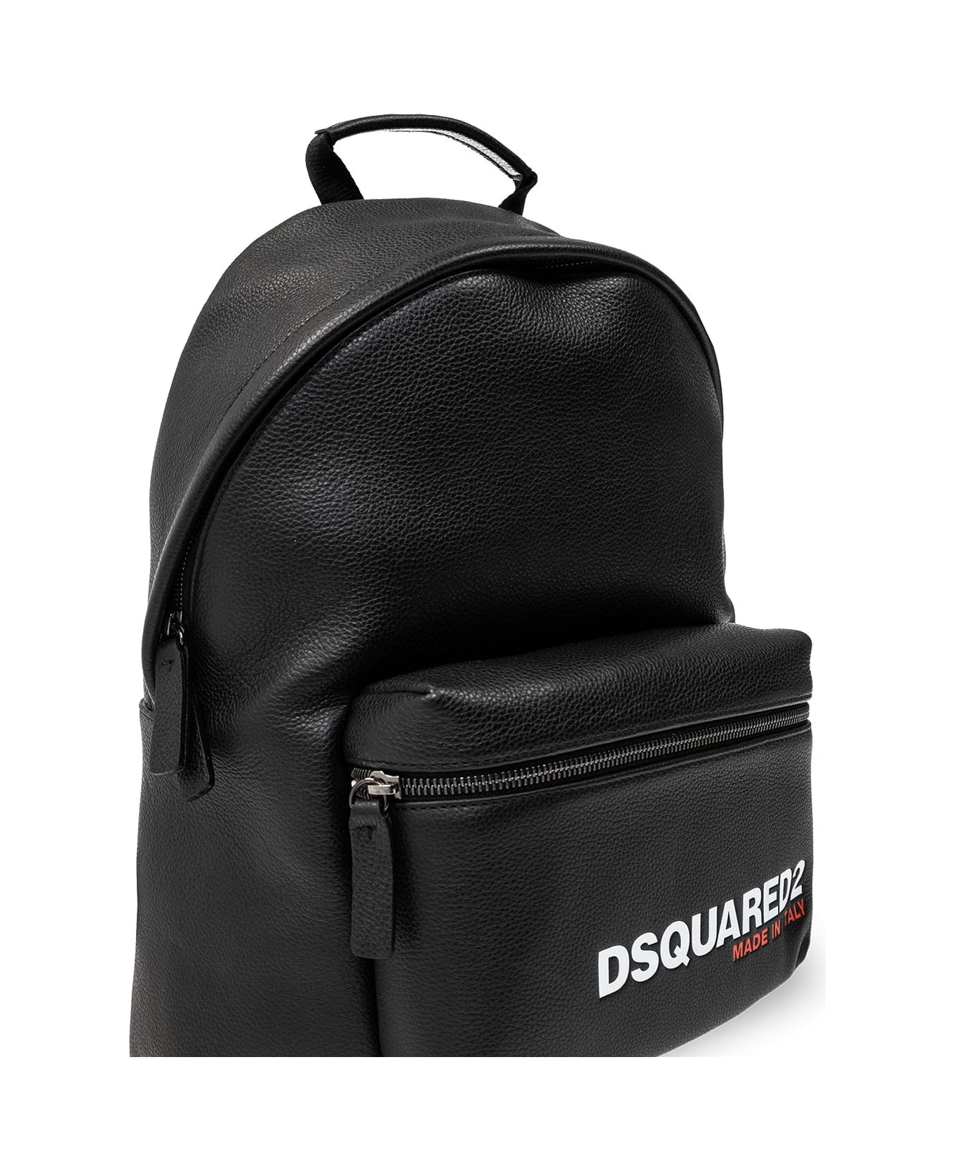 Dsquared2 Backpack With Logo - Black バックパック
