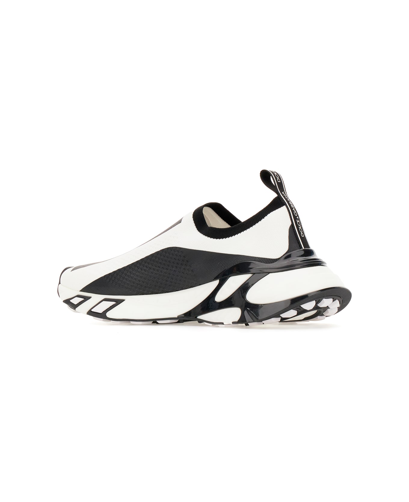 Dolce & Gabbana Two-tone Fabric Fast Slip Ons - 8T908 スニーカー