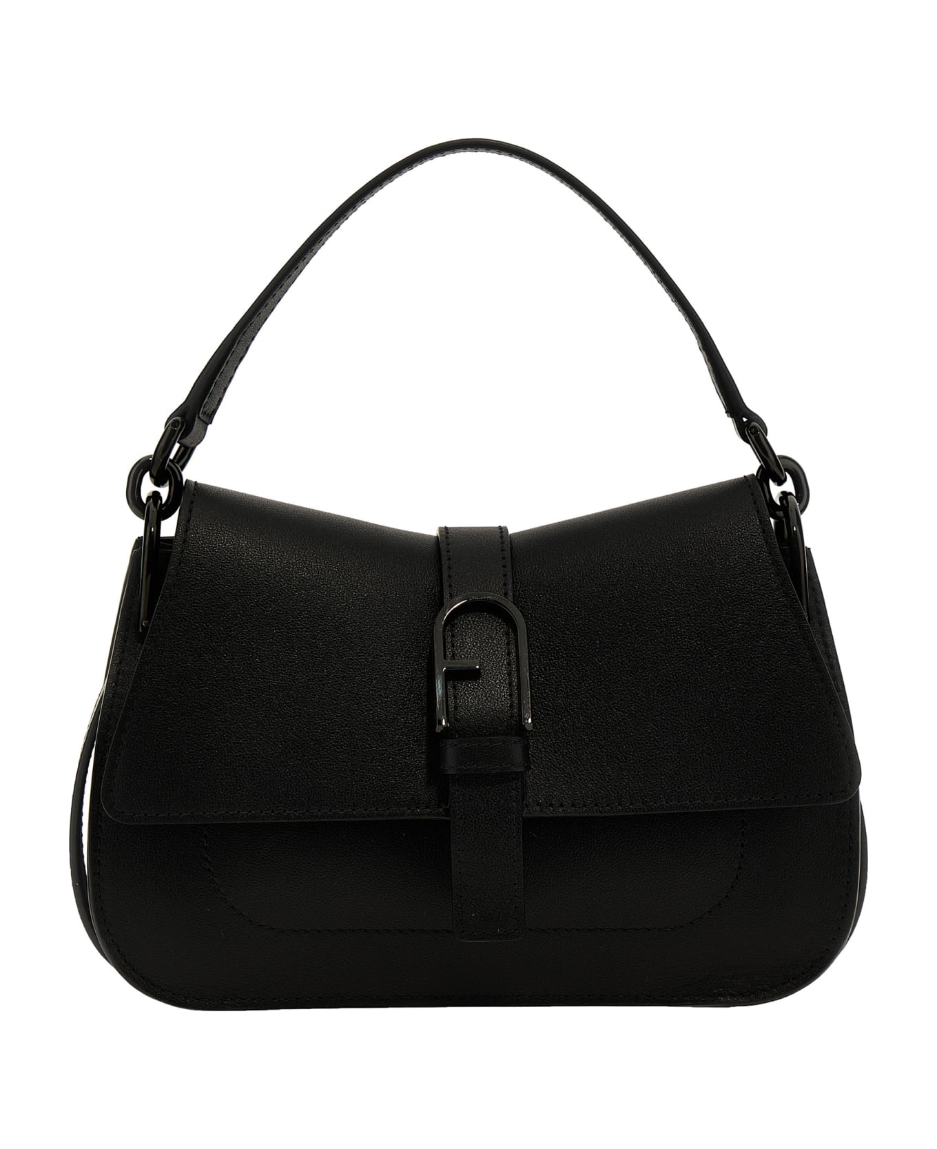 Furla 'flow' Mini Shoulder Bag - Black  