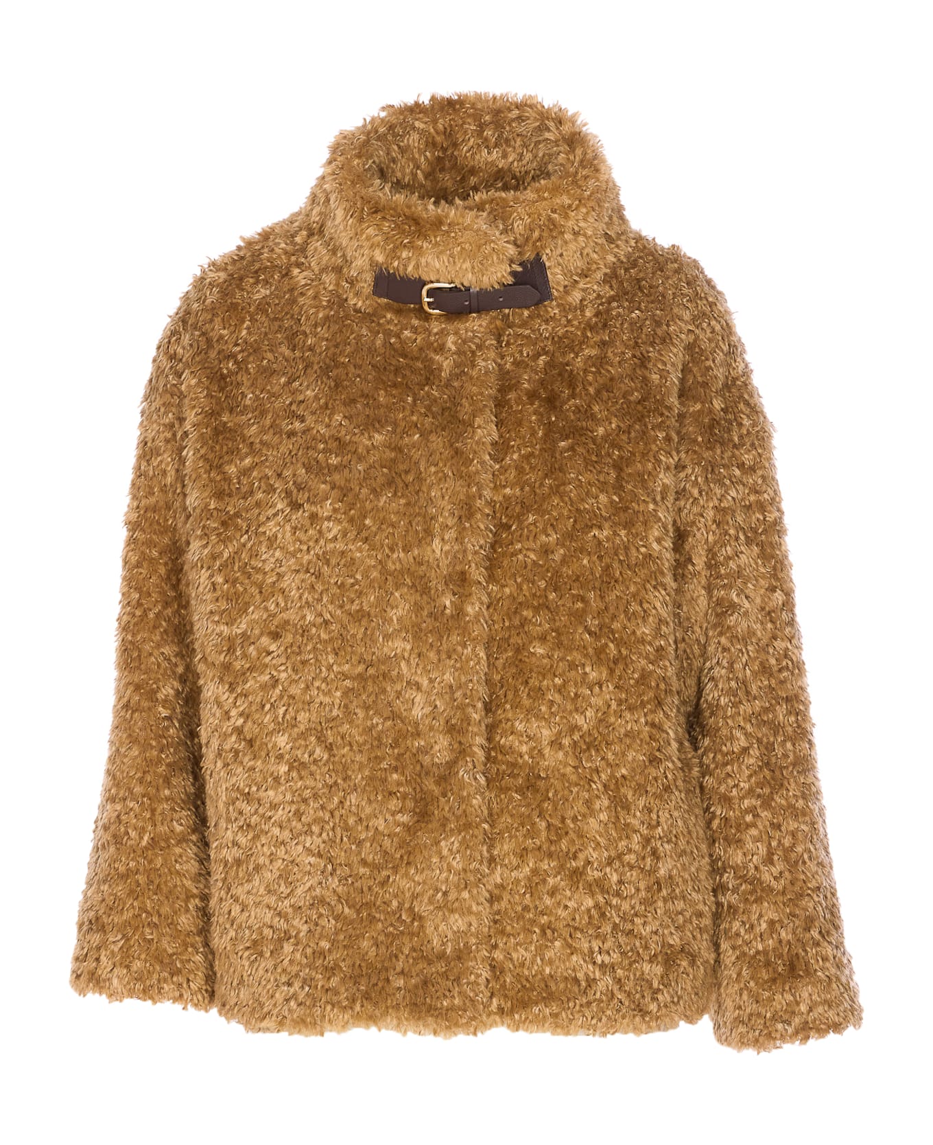 Herno Faux Fur Jacket - Beige