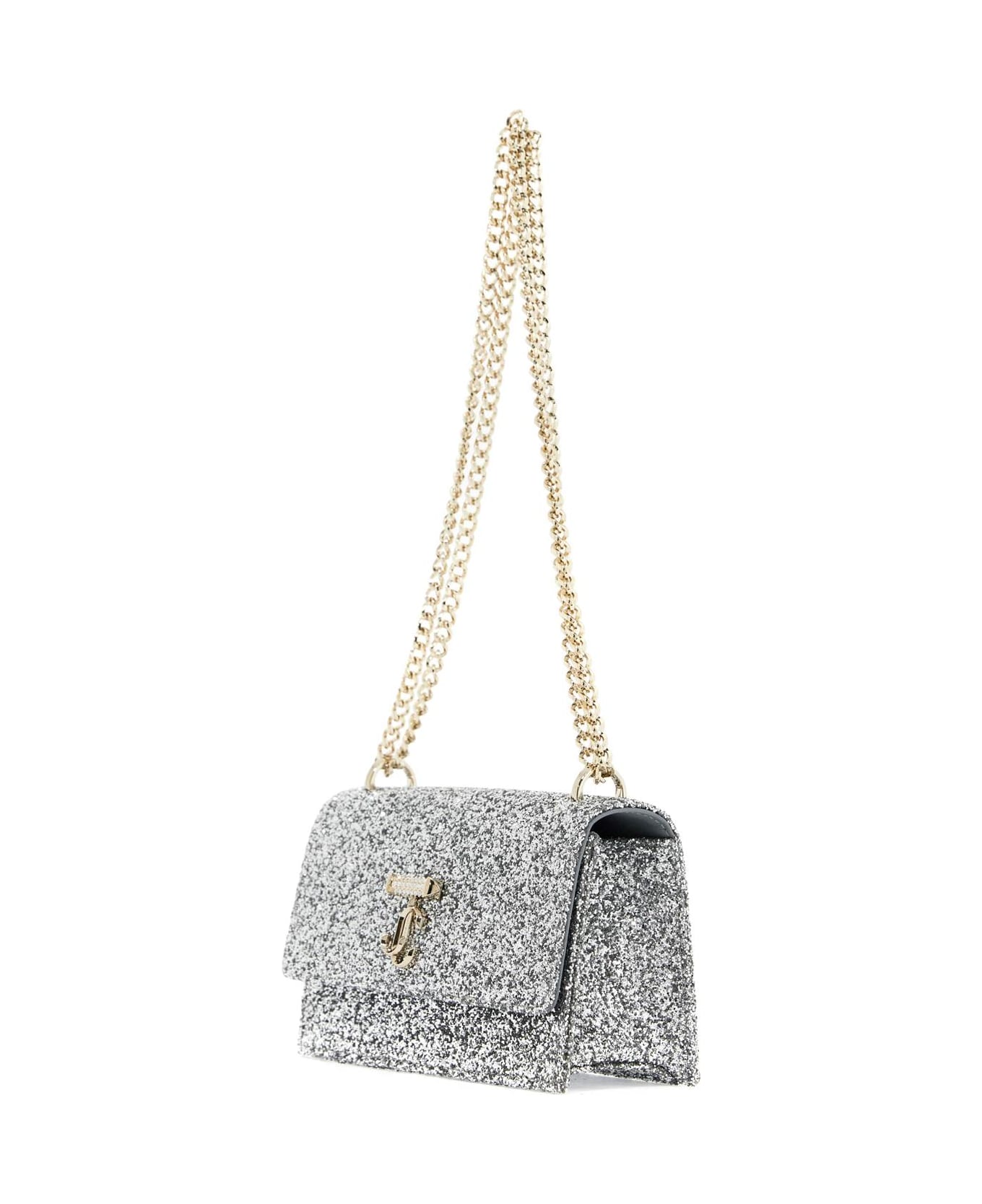 Jimmy Choo Bohemia Mini Shoulder Bag - SILVER LIGHT GOLD (Silver)