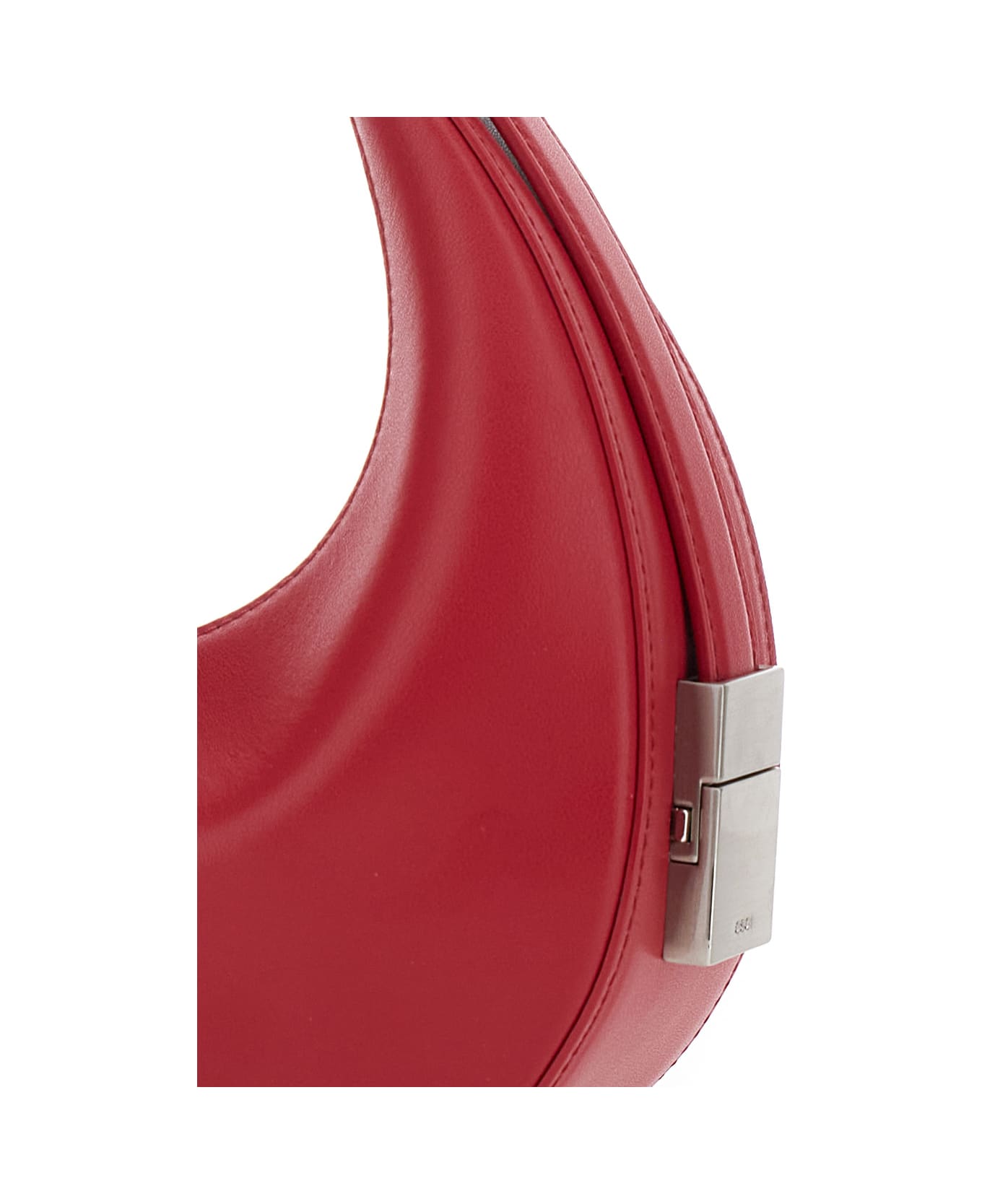 OSOI 
mini Toni
 Red Shoulder Bag With Engraved Logo In Leather Woman - Red