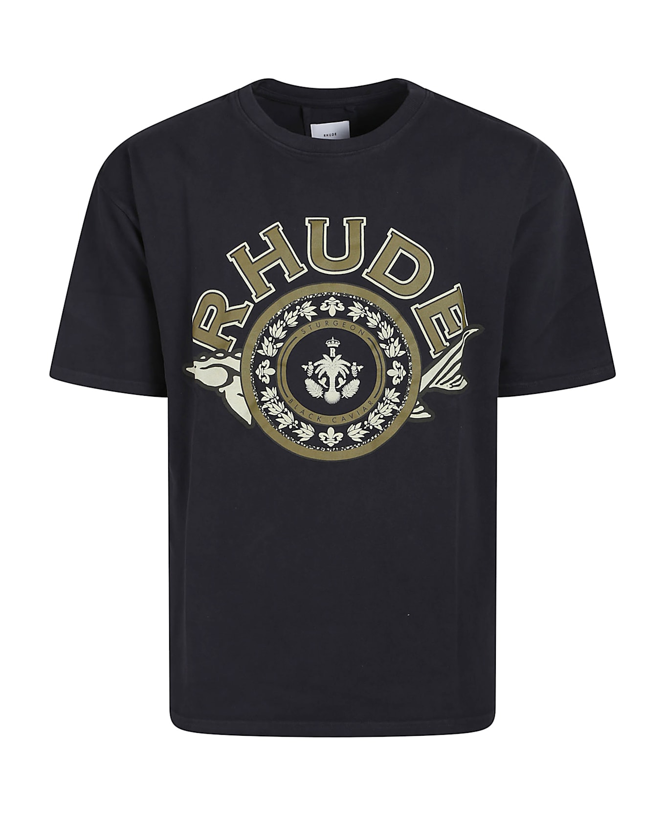 Rhude Caviar T-shirt - Vtg Black