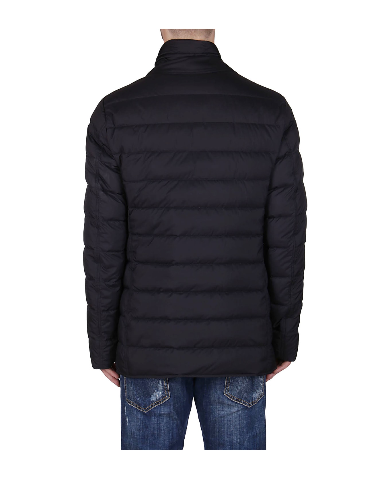 Herno Navy Blue Down Jacket | italist