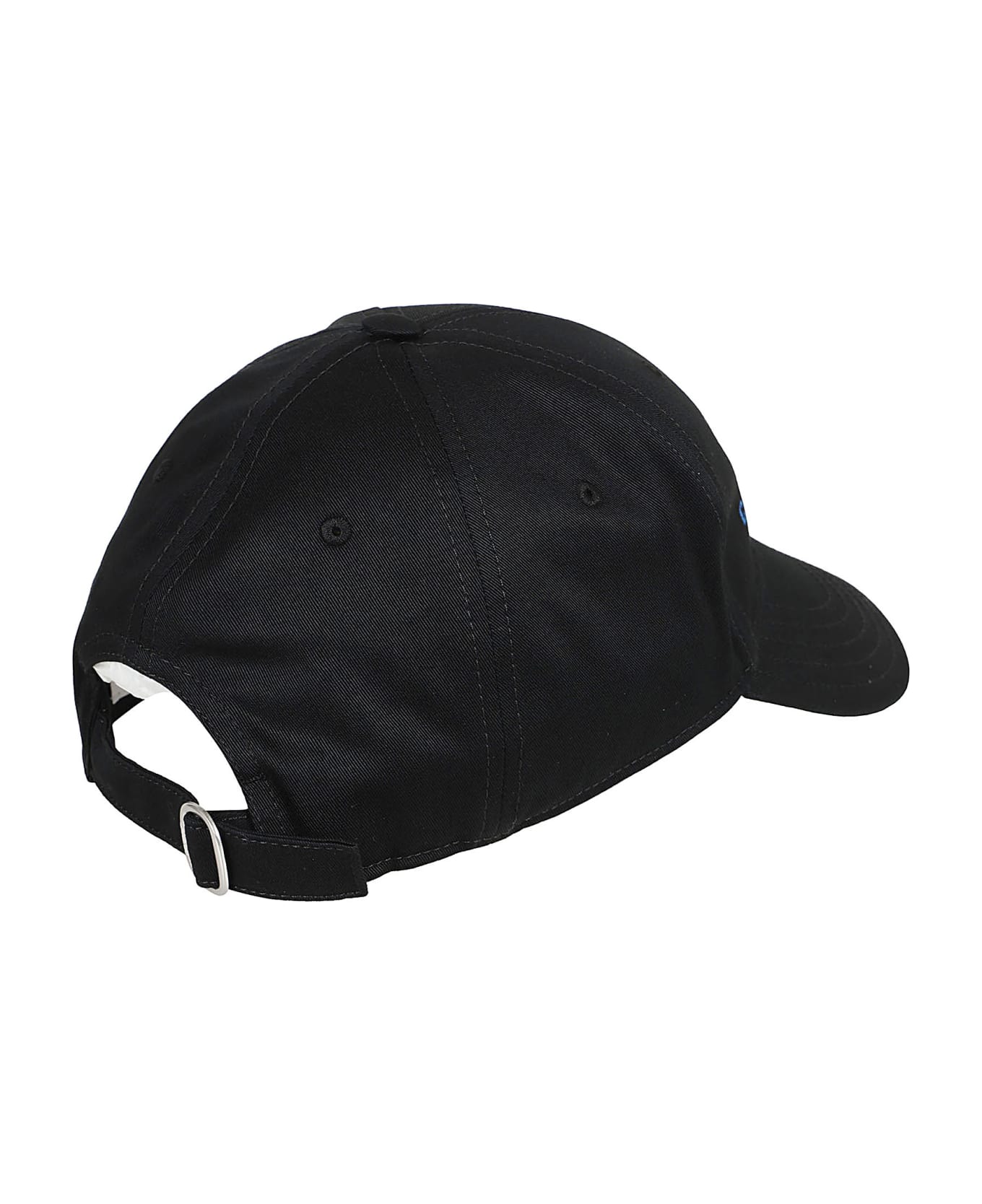 Off-White Washed Est 13 Baseball Cap - Black Navy Bl 帽子