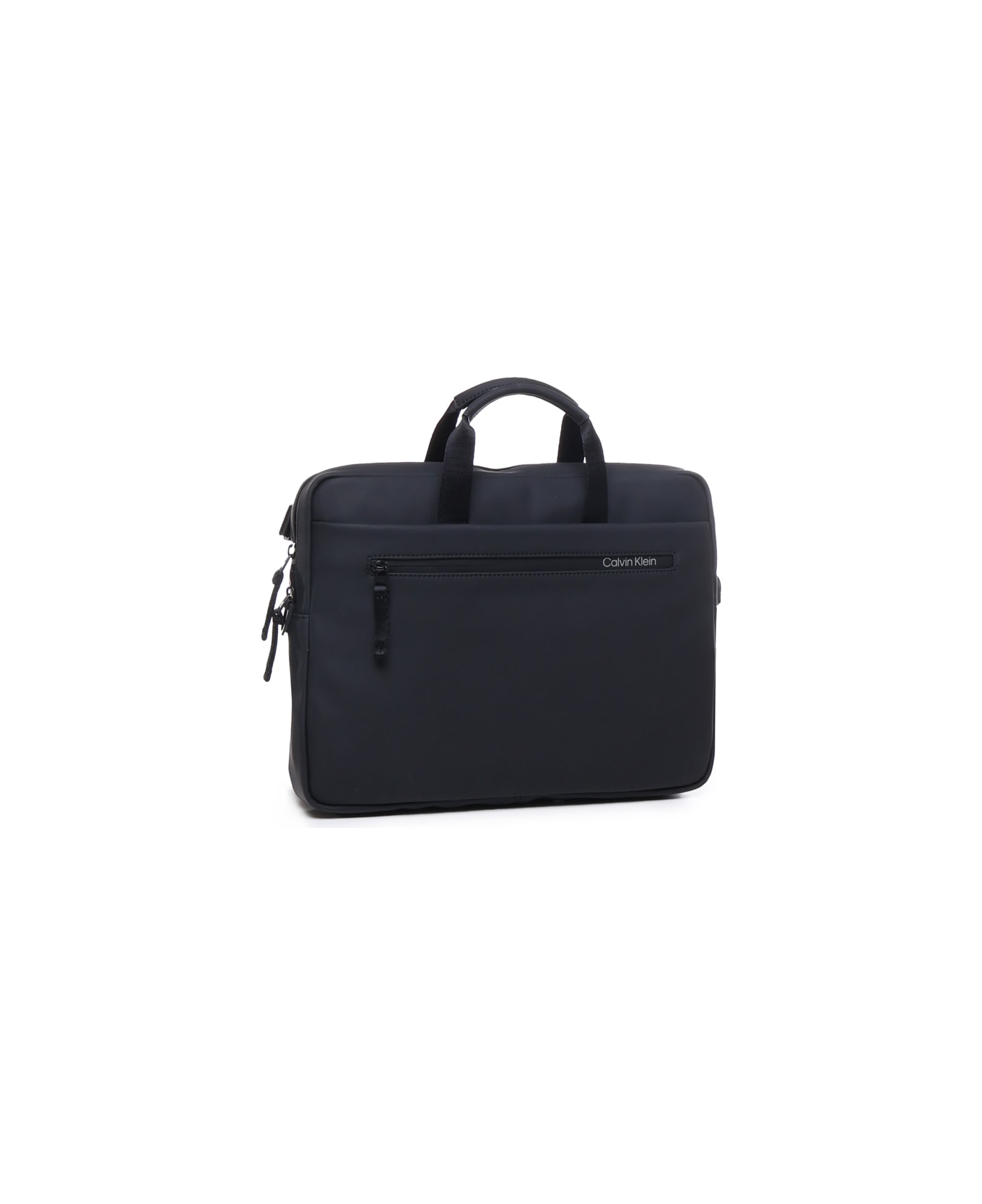 Calvin Klein Convertible Laptop Bag - Black トラベルバッグ