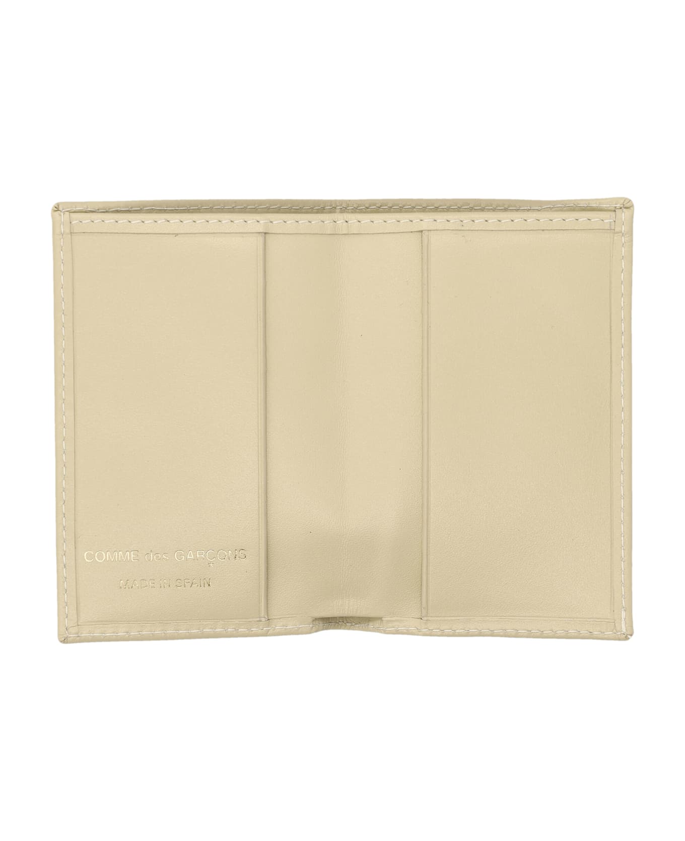 Comme des Garçons Wallet Classic Bifold Wallet - ECRU