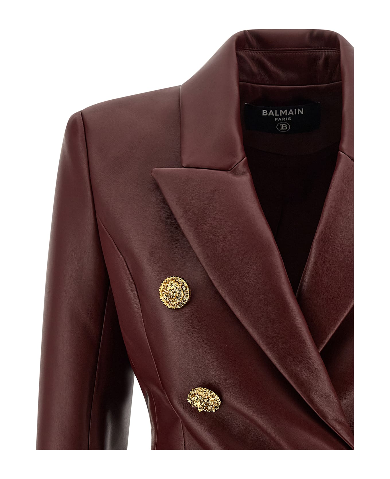 Balmain 
6 Bottoni
 Blazer - Bordeaux