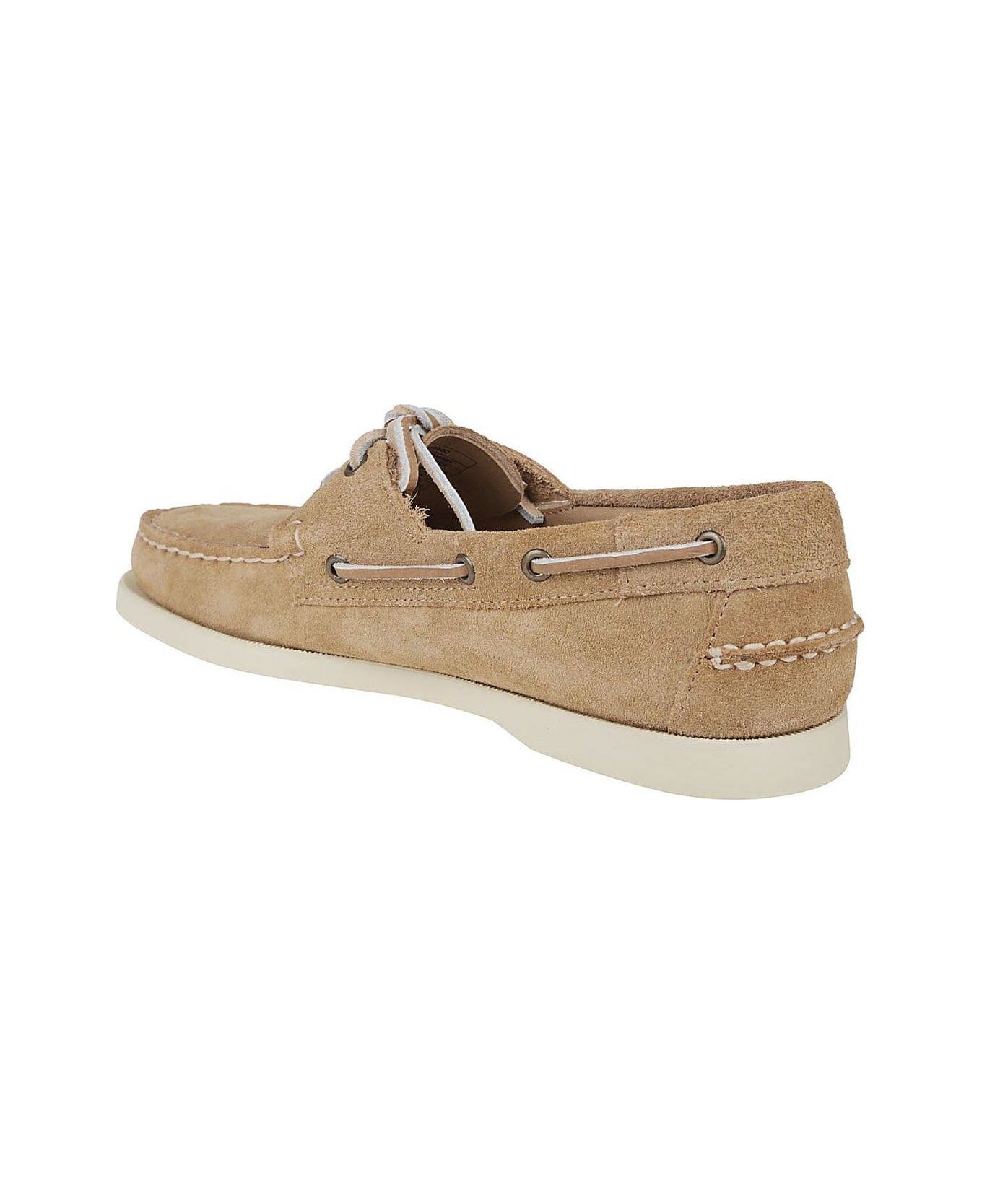 Sebago Portland Flesh Out Lace-up Shoes - BEIGE