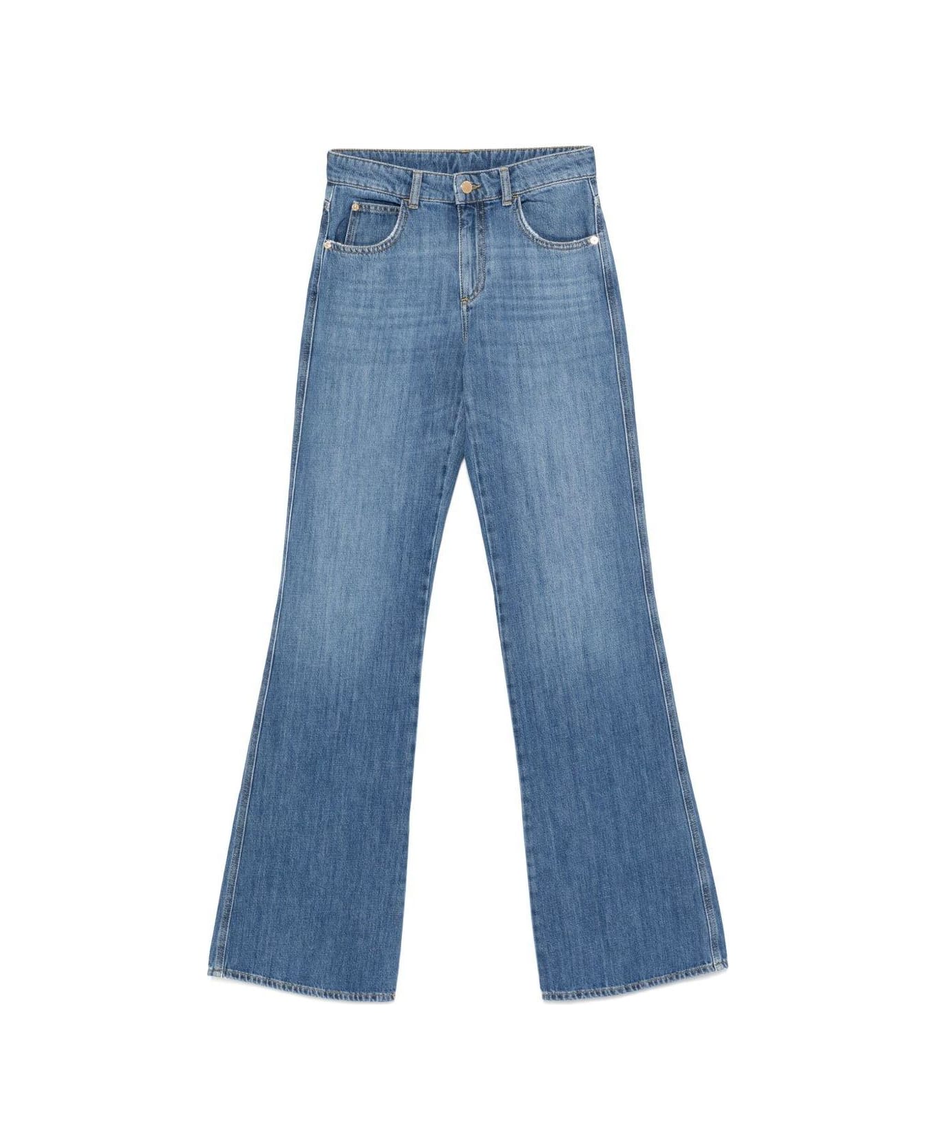 Emporio Armani Flare Jeans - Blue