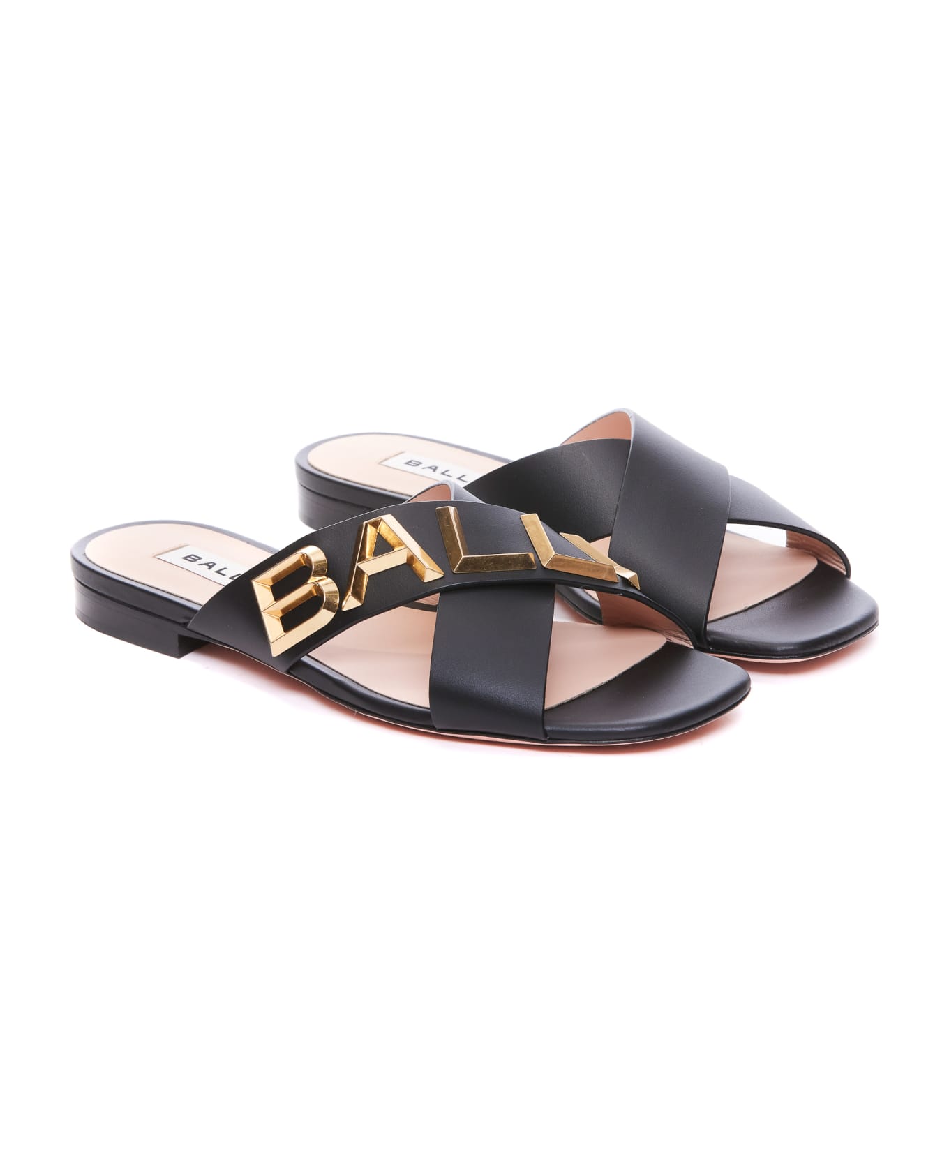 Bally Larise Flat Sandals - Black サンダル