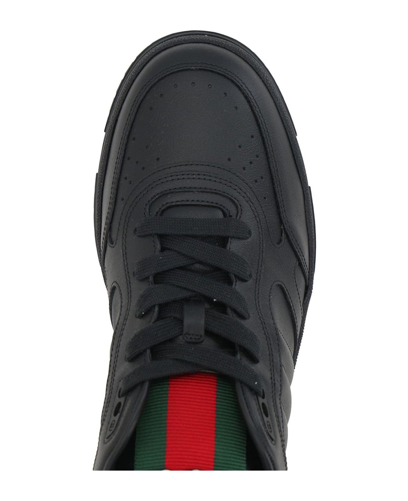 Gucci Re-web Sneakers - BLACK