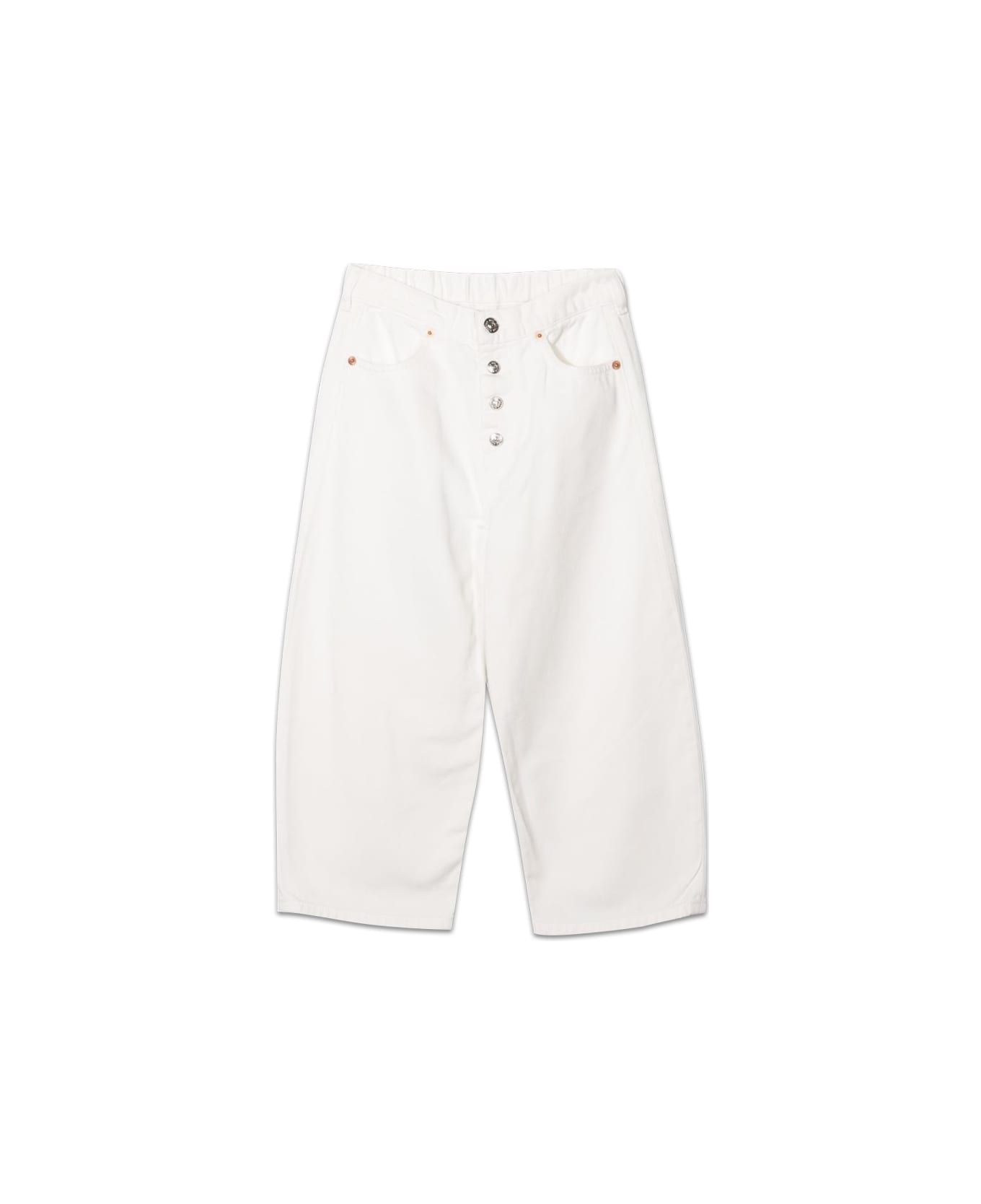 MM6 Maison Margiela Pantaloni - WHITE