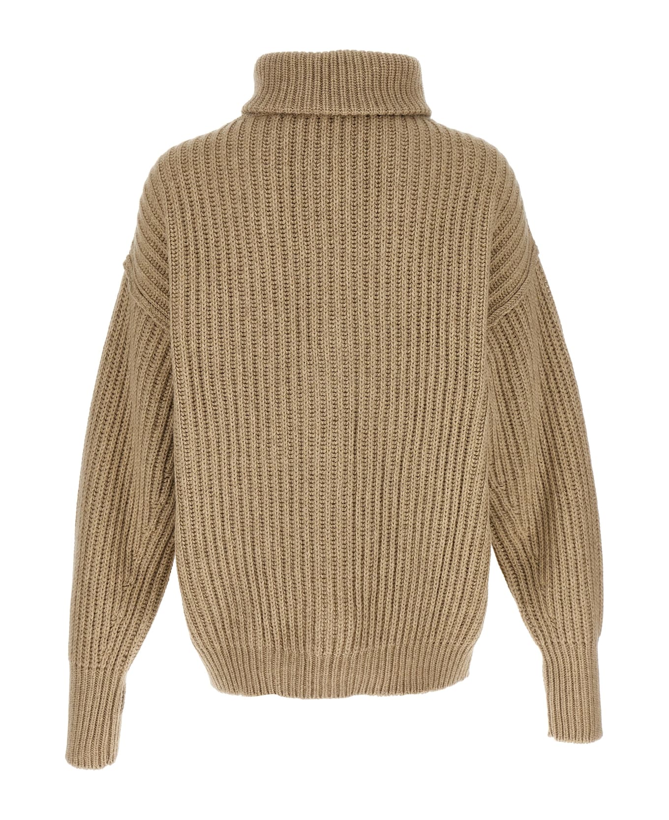 Lemaire Ribbed Cardigan - Beige