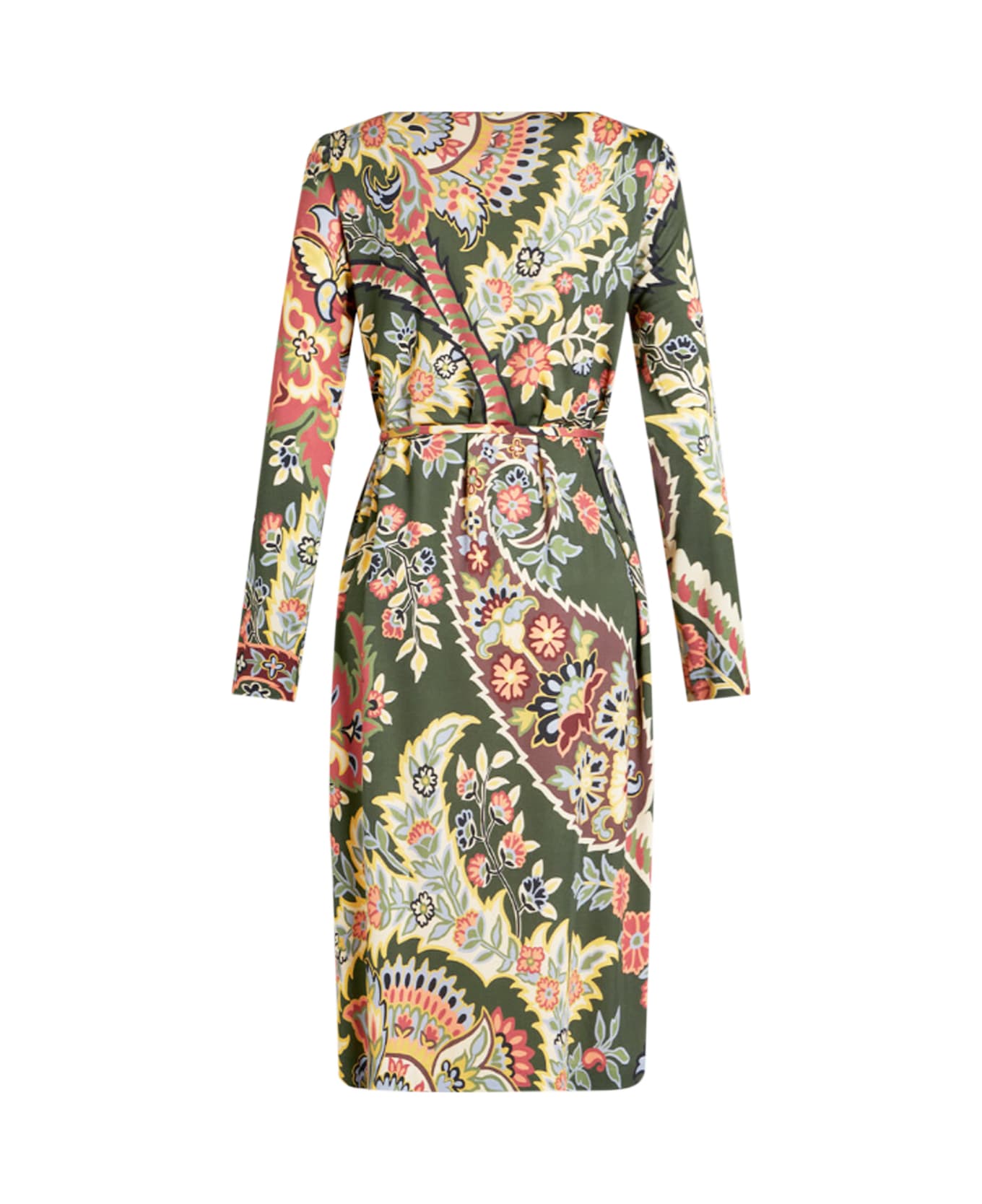Etro Jersey Midi Tunic Dress - Green