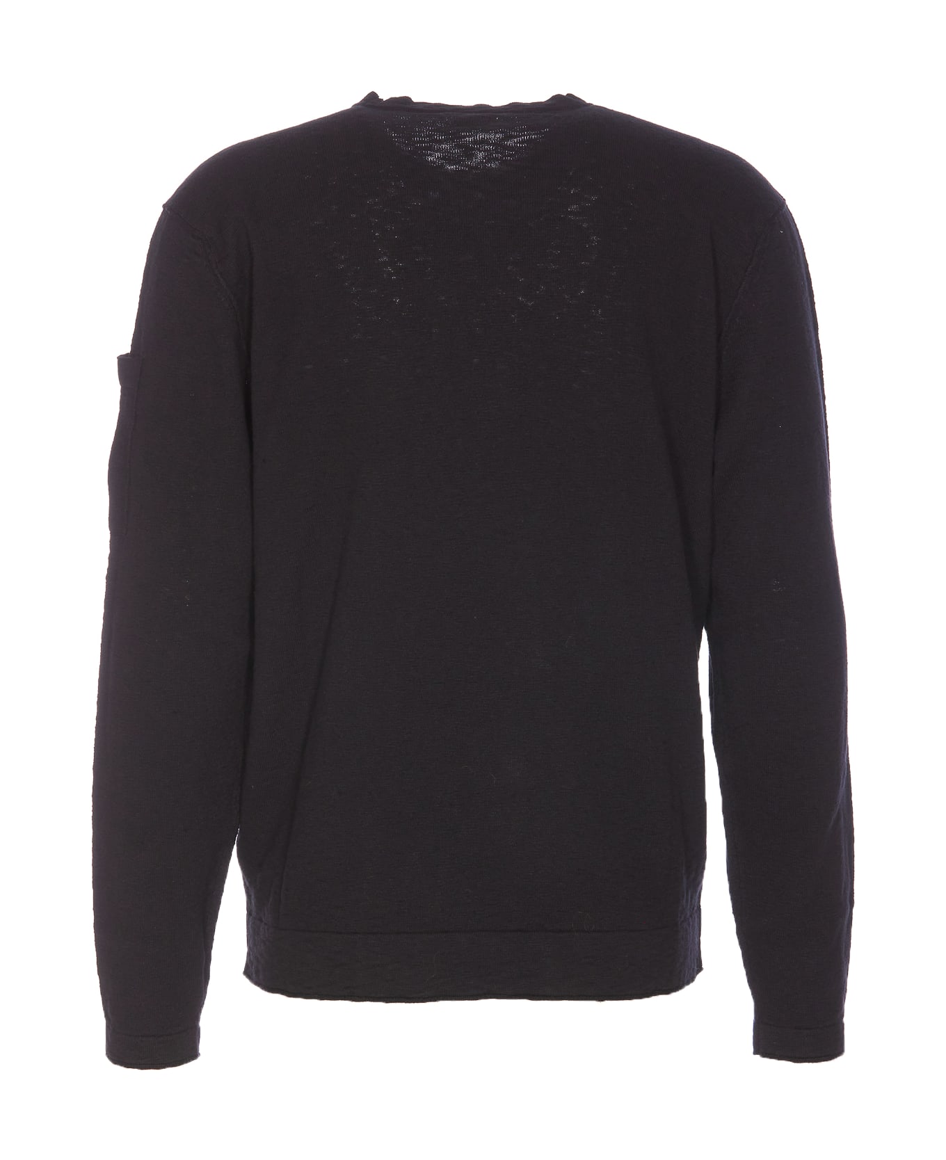 C.P. Company Logo Sweater - Black